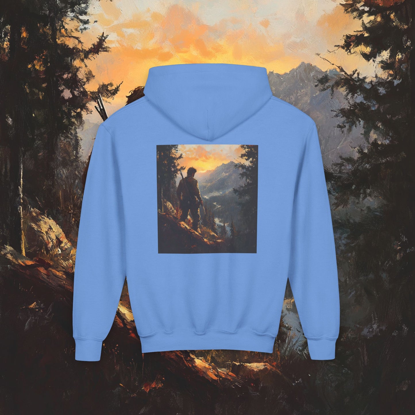 The Lone Frontiersman Kids Hoodie