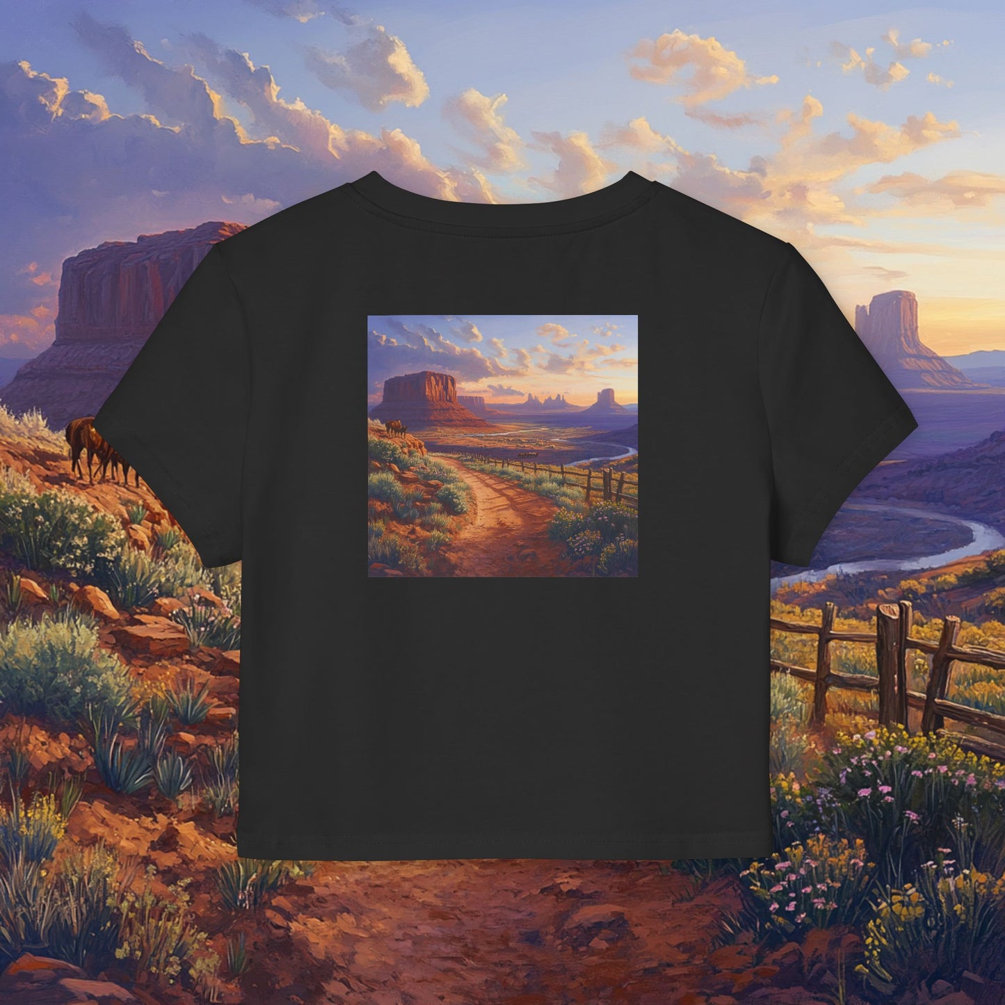 Southwest Mesa Crop Top