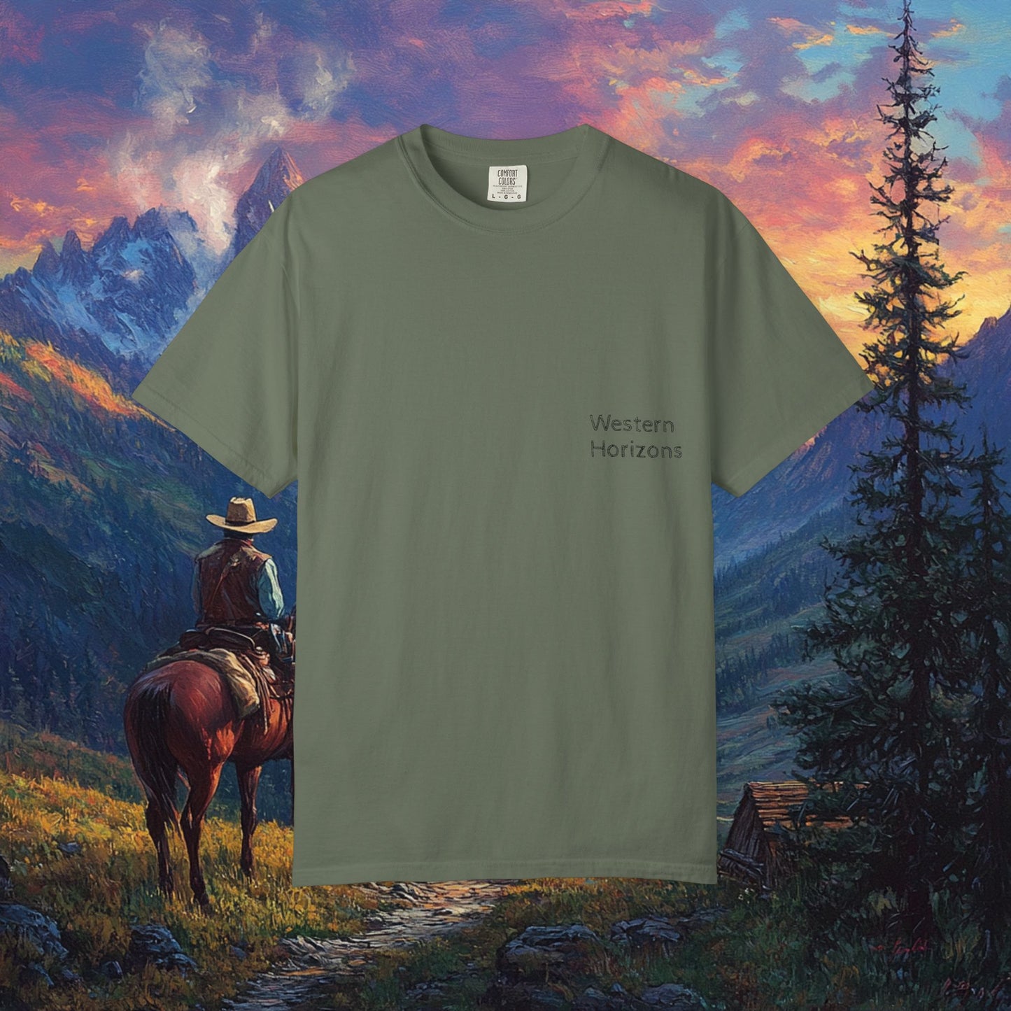 Rocky Mountain Cowboy T-Shirt