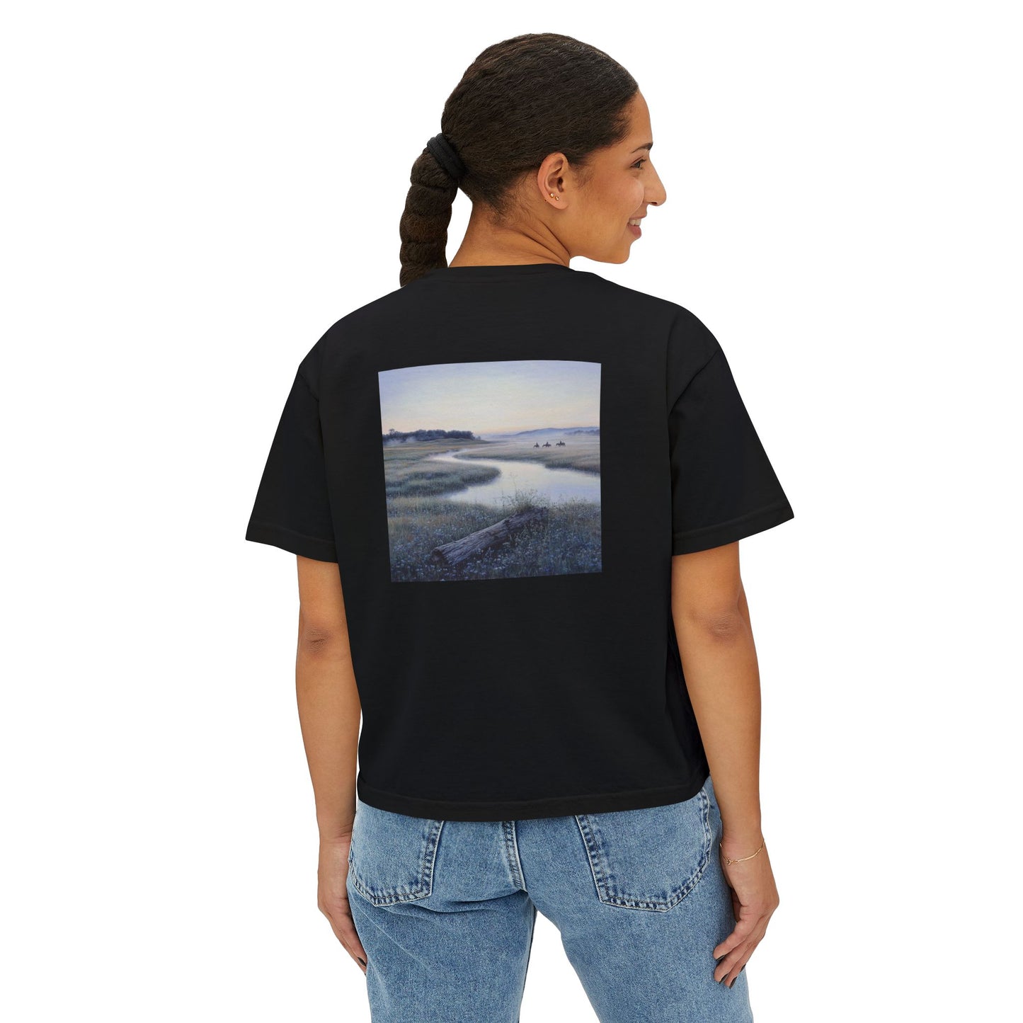 Misty Mornings Boxy Tee
