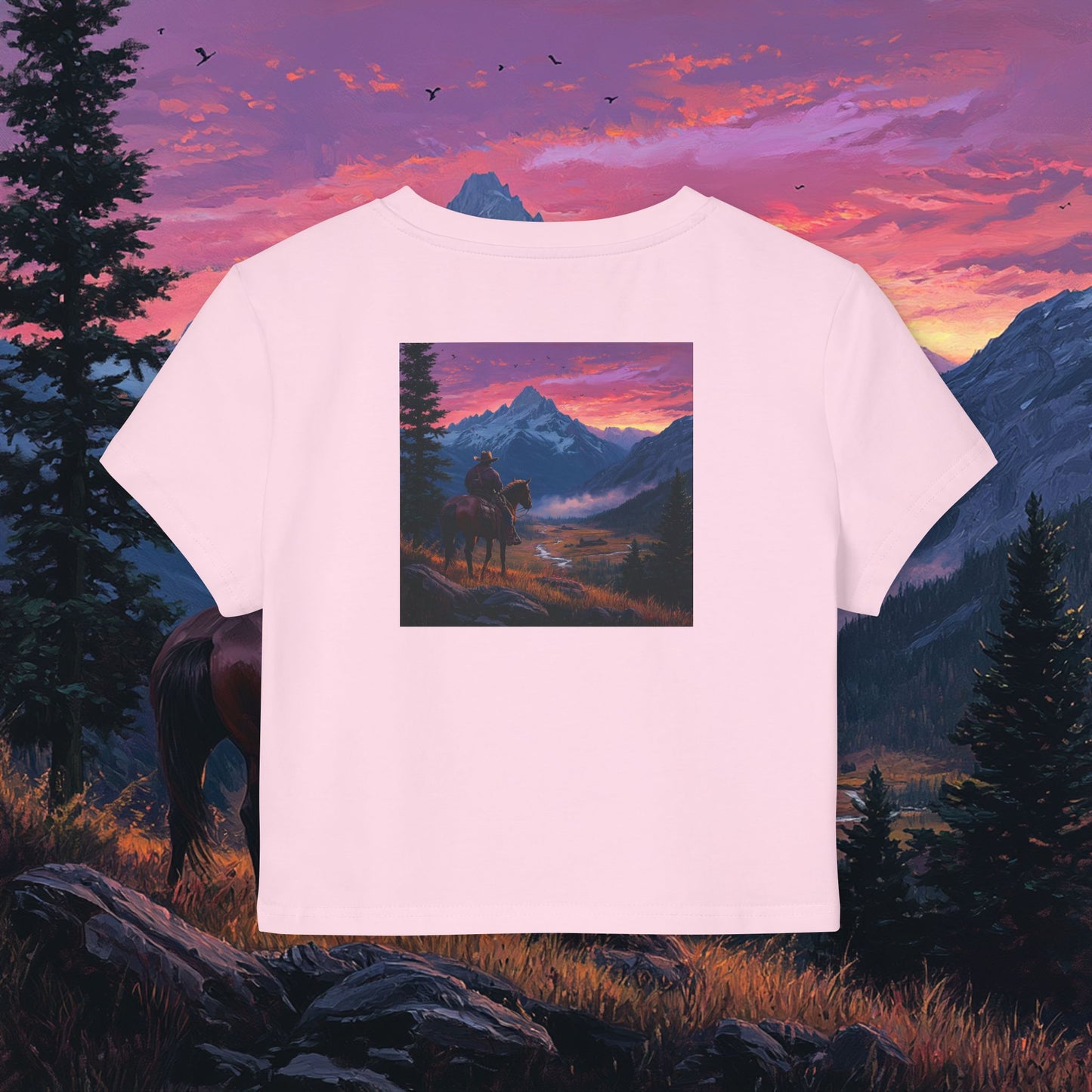 Pink Skies Crop Top