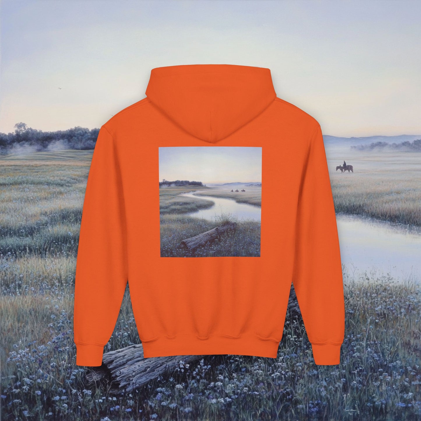 Misty Mornings Kids Hoodie