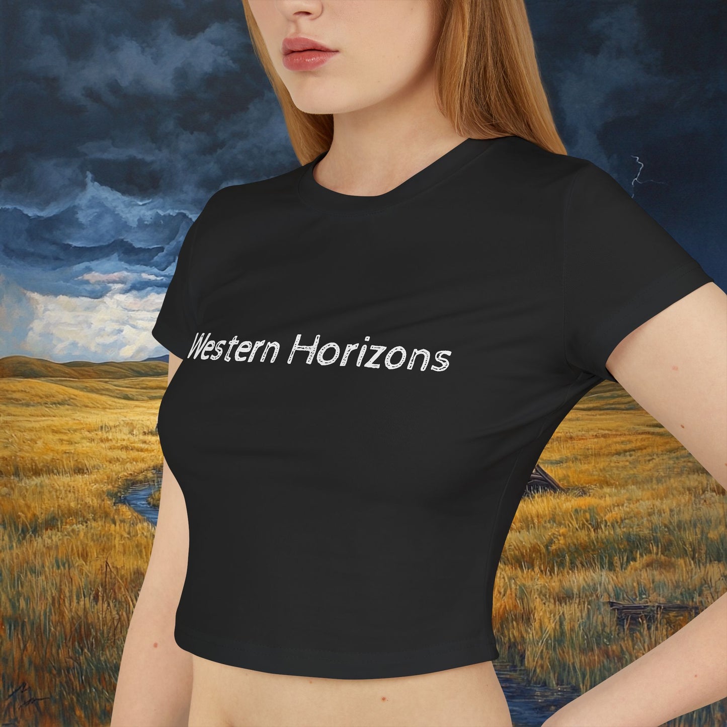 A Storm's Brewing Crop Top