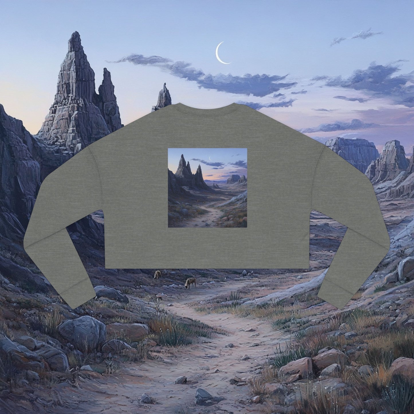 The Badlands Crop Sweatshirt