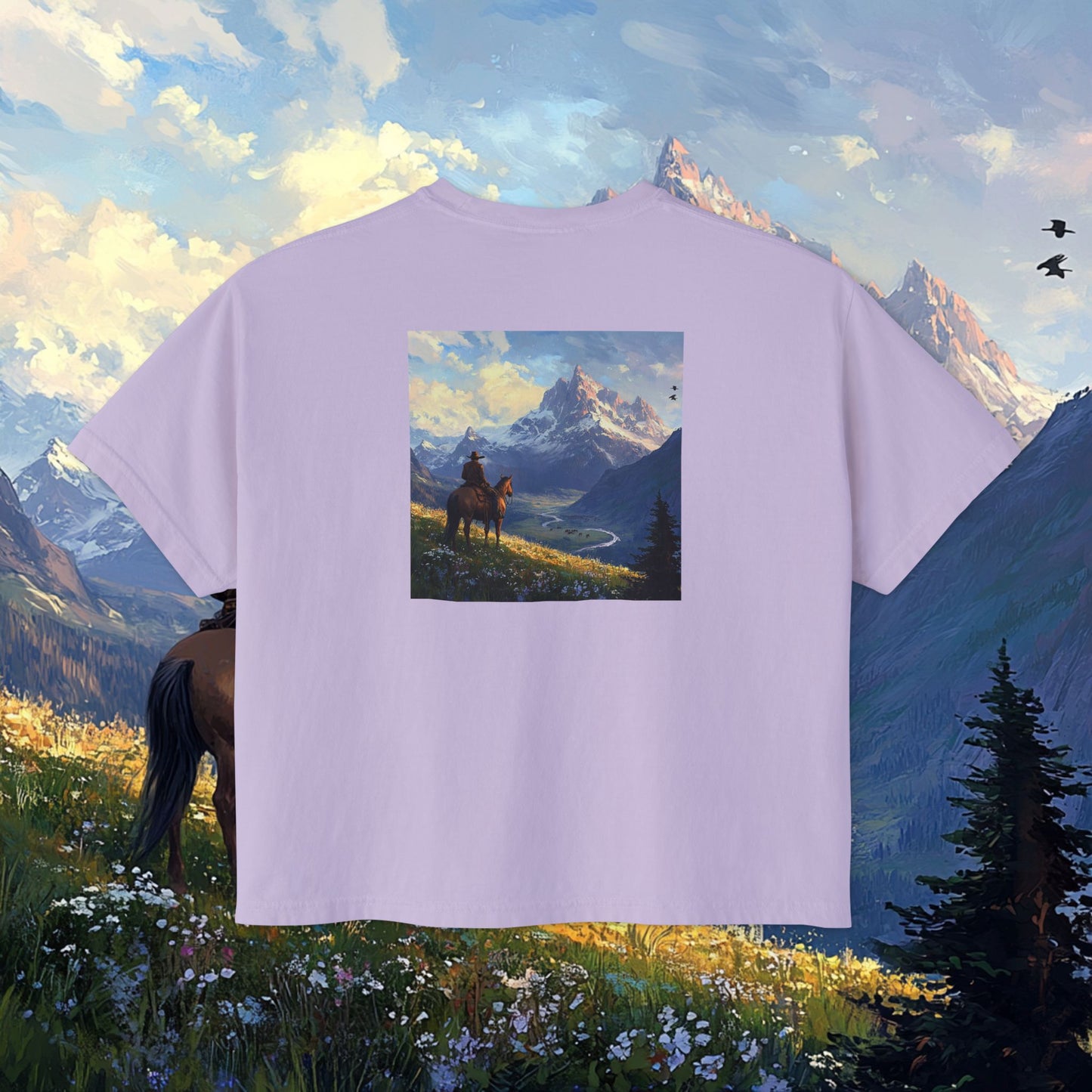 Lonesome Traveler Boxy Tee