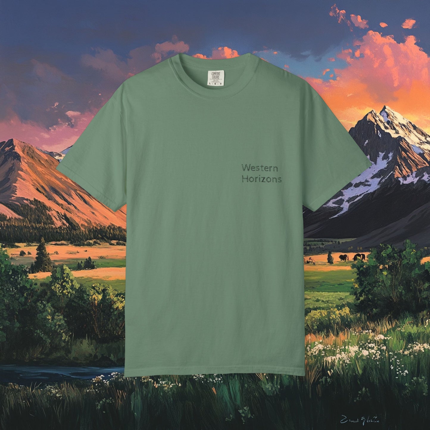 Horse Valley Sunset T-Shirt