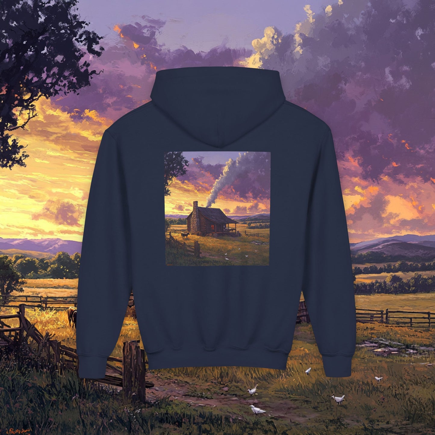 Homestead Sunset Kids Hoodie