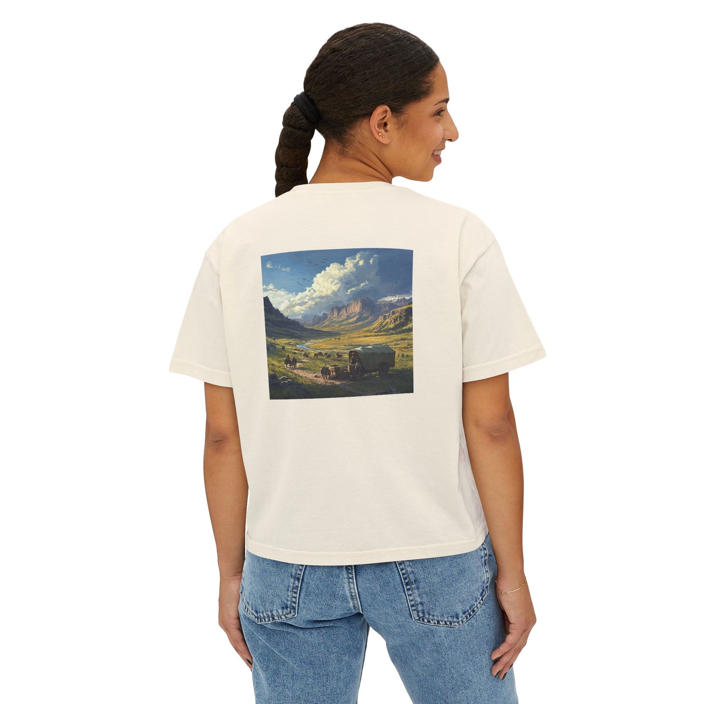 Headin' West Boxy Tee