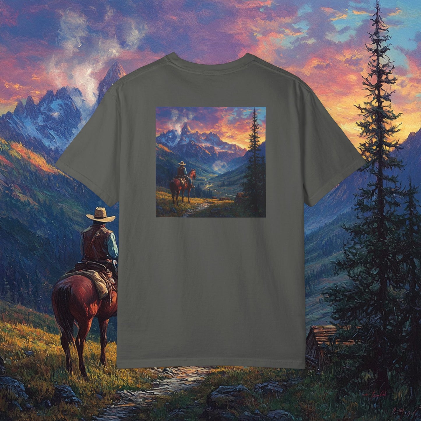 Rocky Mountain Cowboy T-Shirt