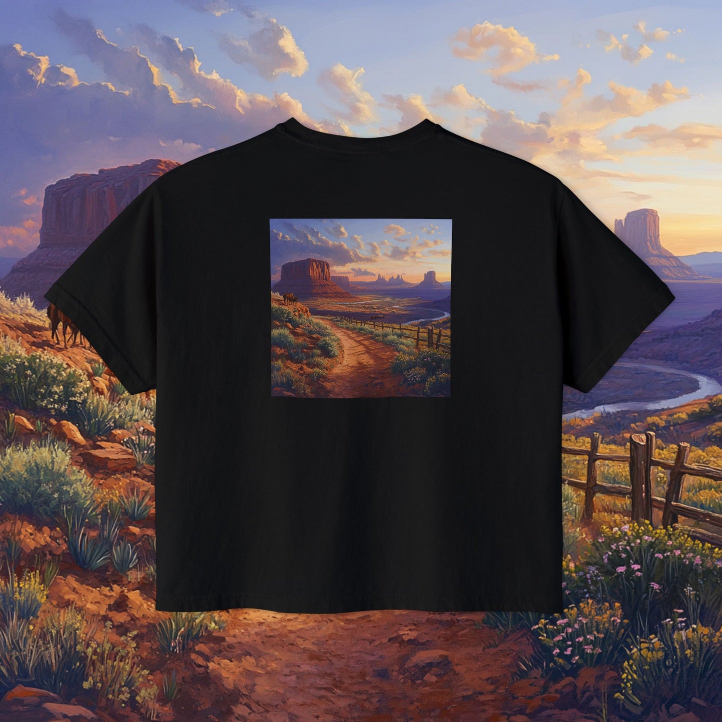 Southwest Mesa Boxy Tee