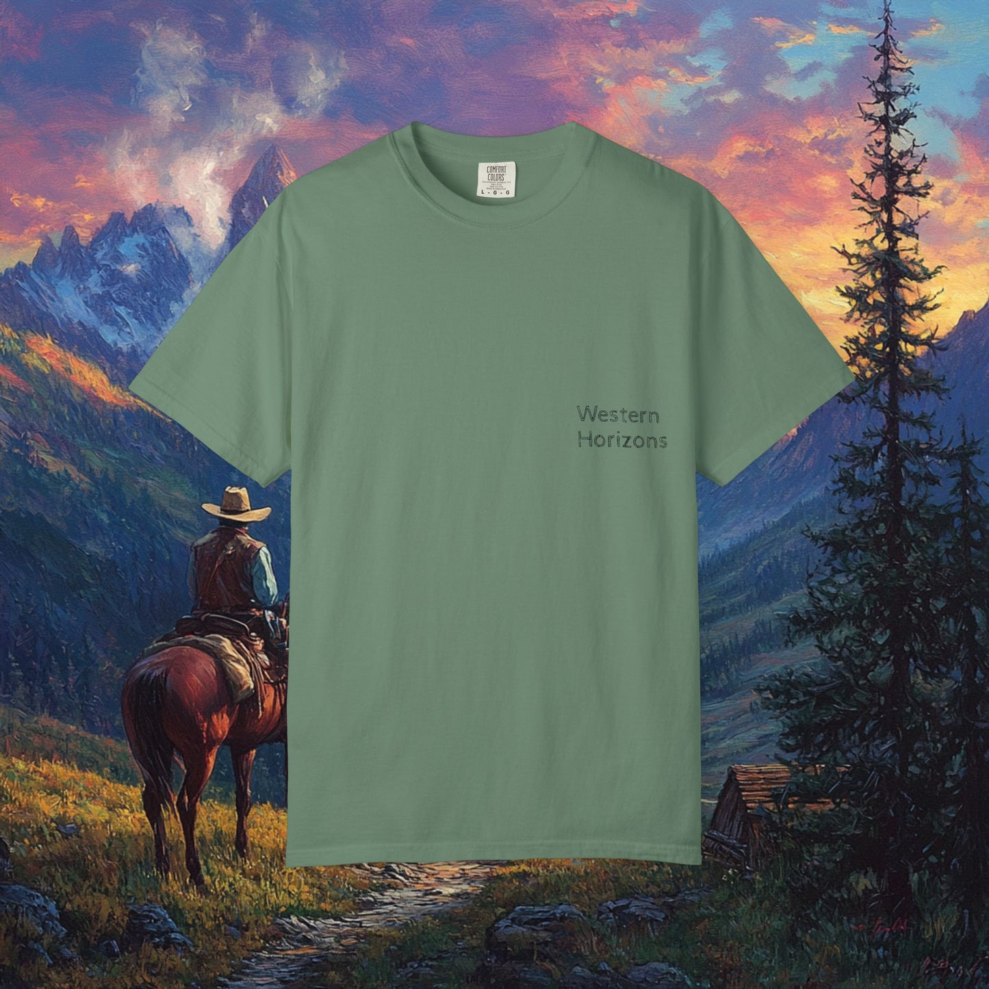 Rocky Mountain Cowboy T-Shirt