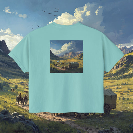 Headin' West Boxy Tee