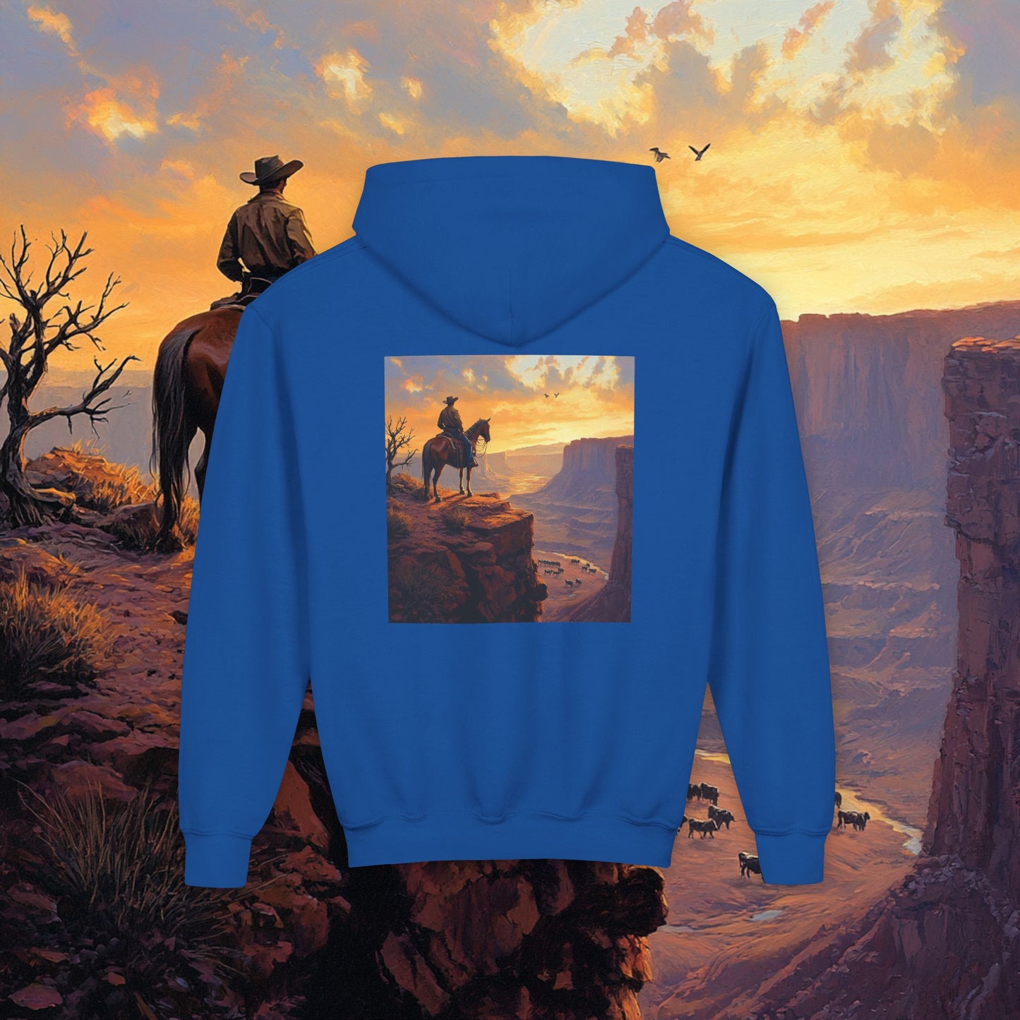 Cowboy Canyon Kids Hoodie