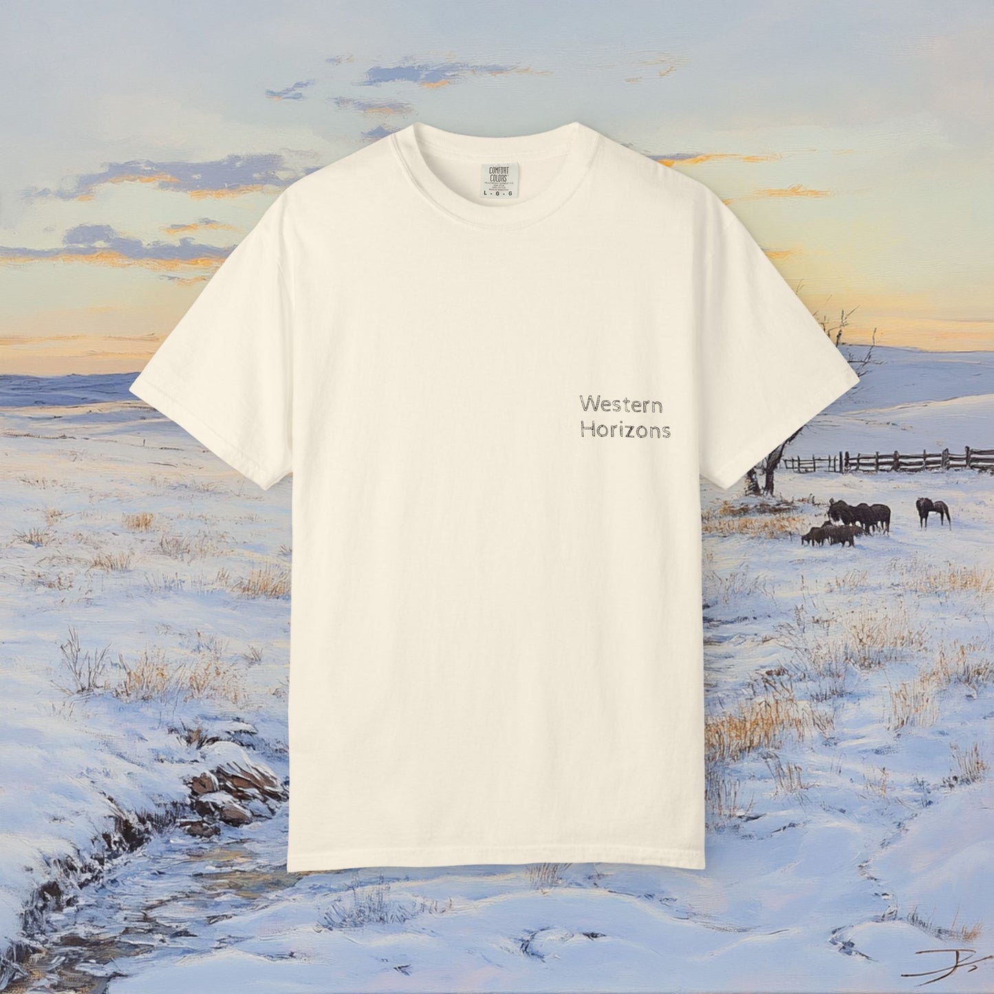 Winter Western Plains T-Shirt