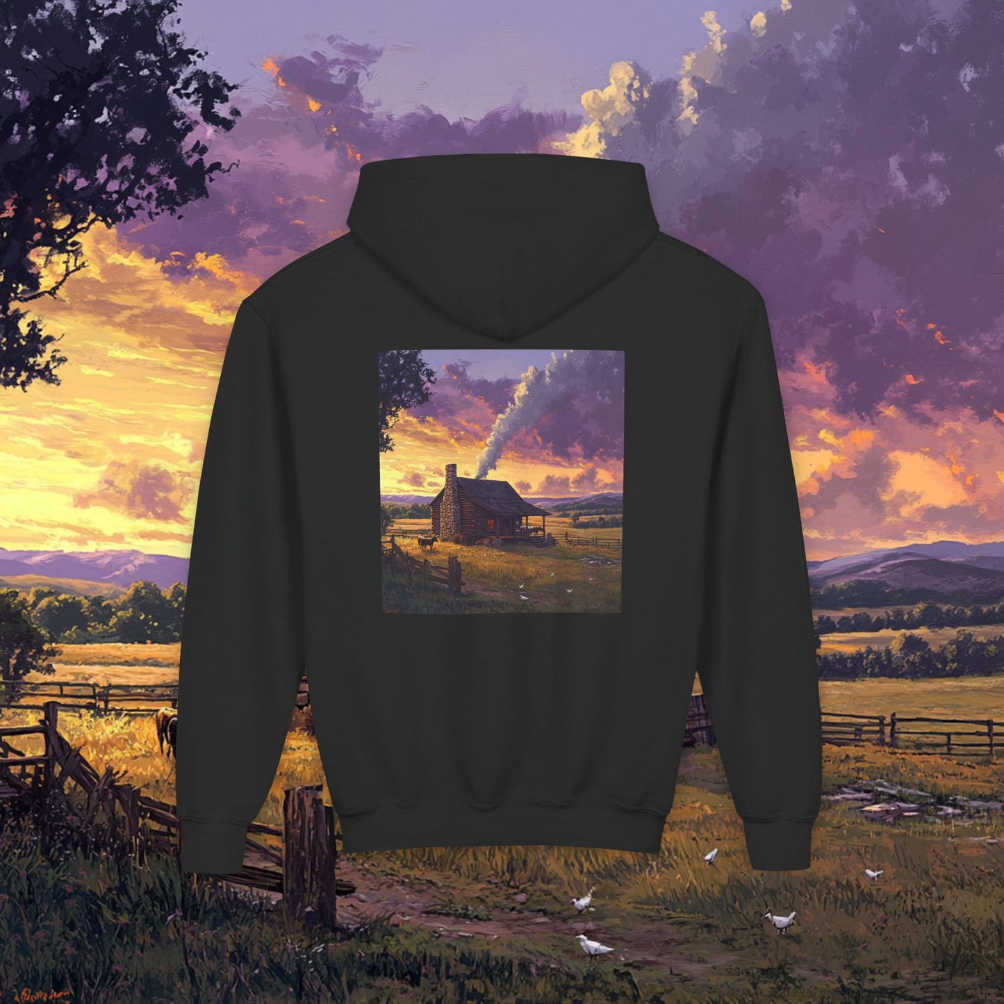 Homestead Sunset Kids Hoodie