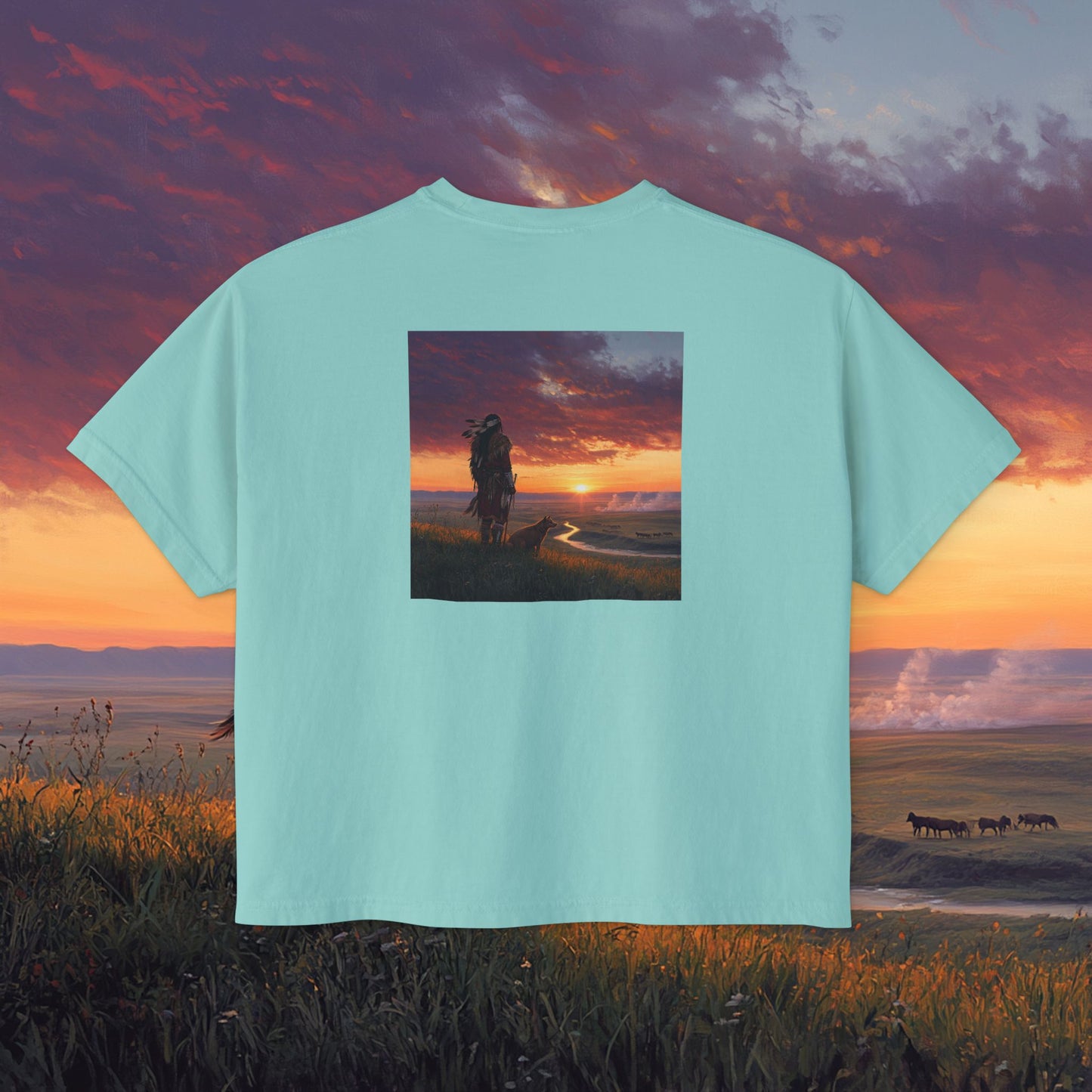 A Warrior's Best Friend Boxy Tee