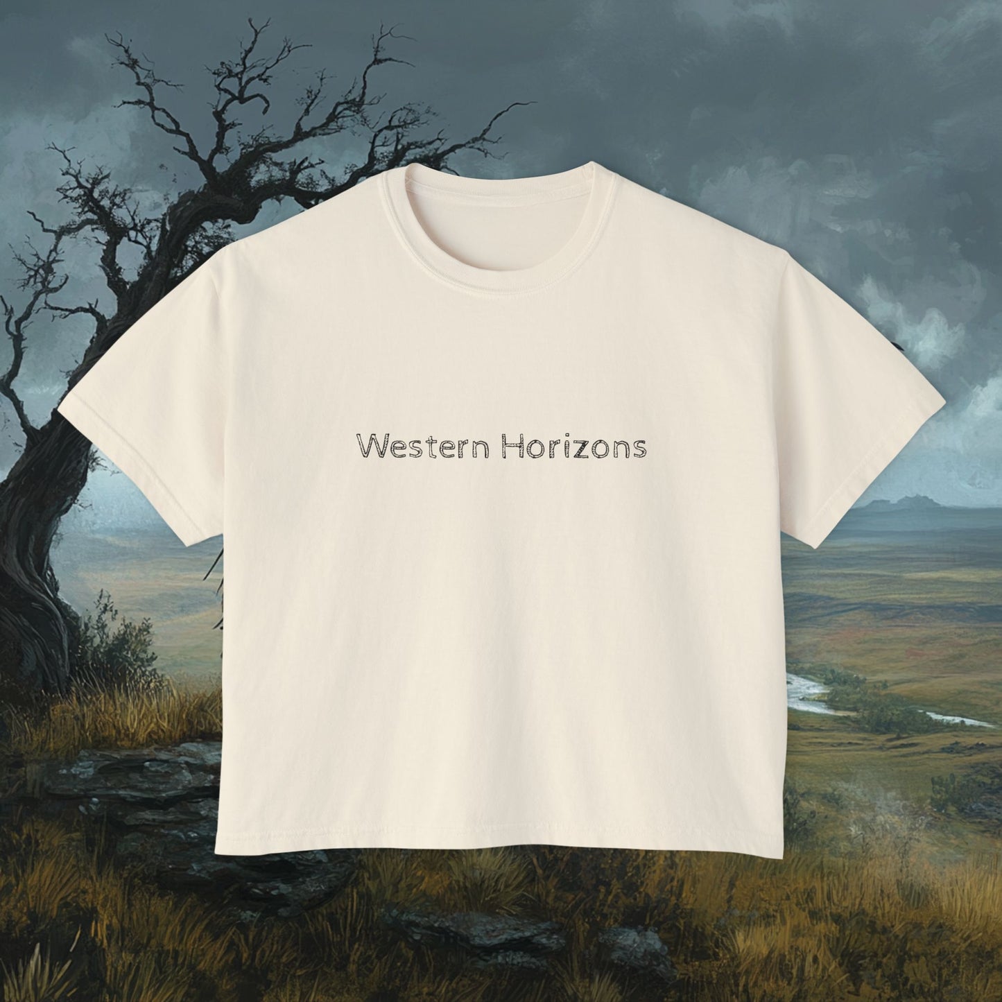 The Watchful Warrior Boxy Tee