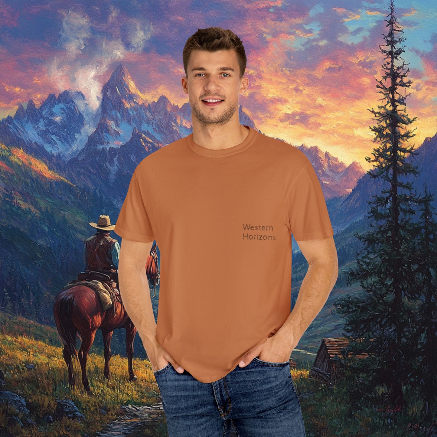 Rocky Mountain Cowboy T-Shirt