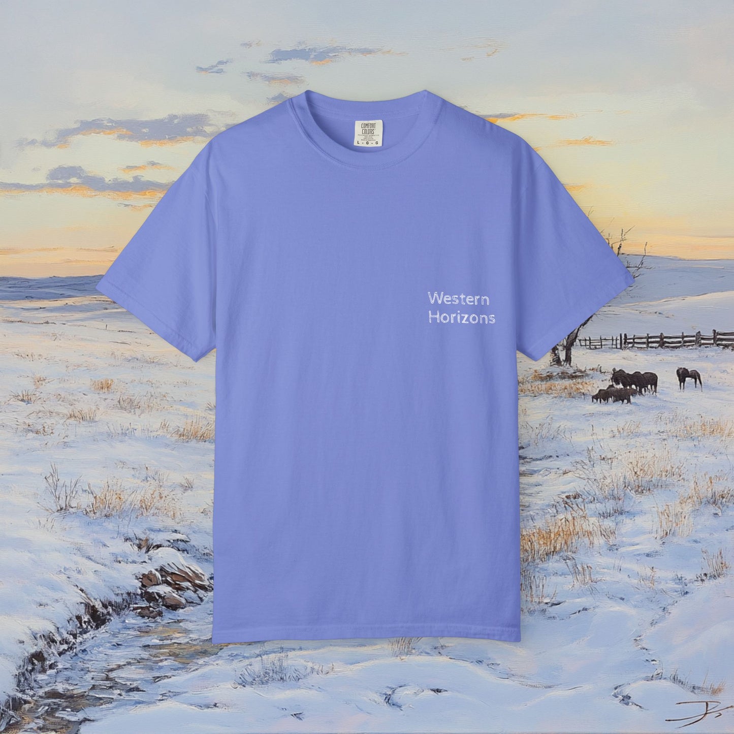 Winter Western Plains T-Shirt