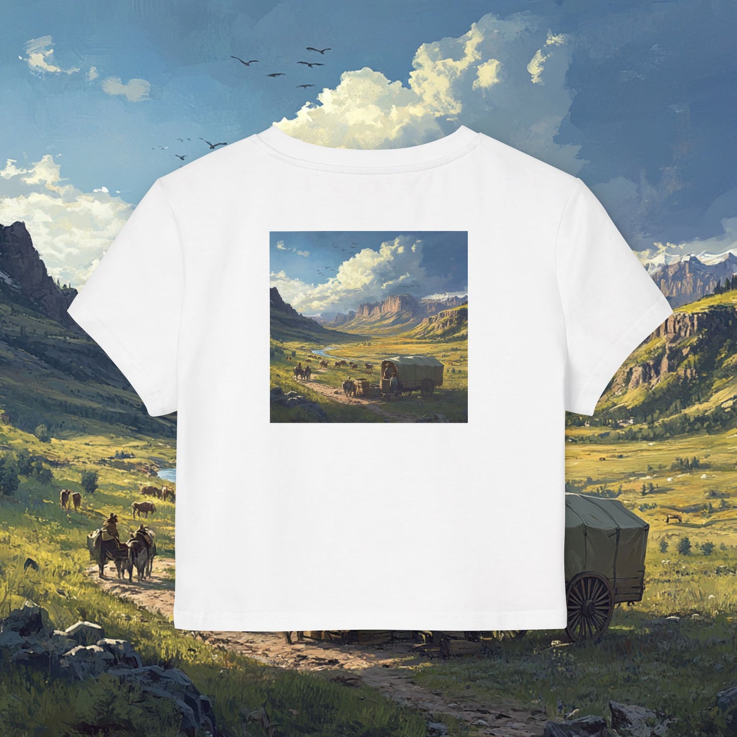 Headin' West Crop Top