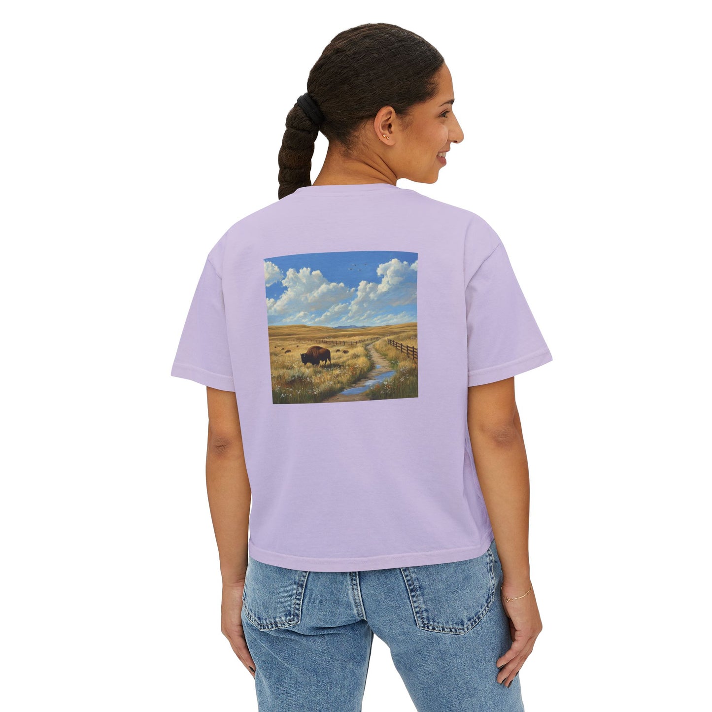 Buffalo Plains Boxy Tee