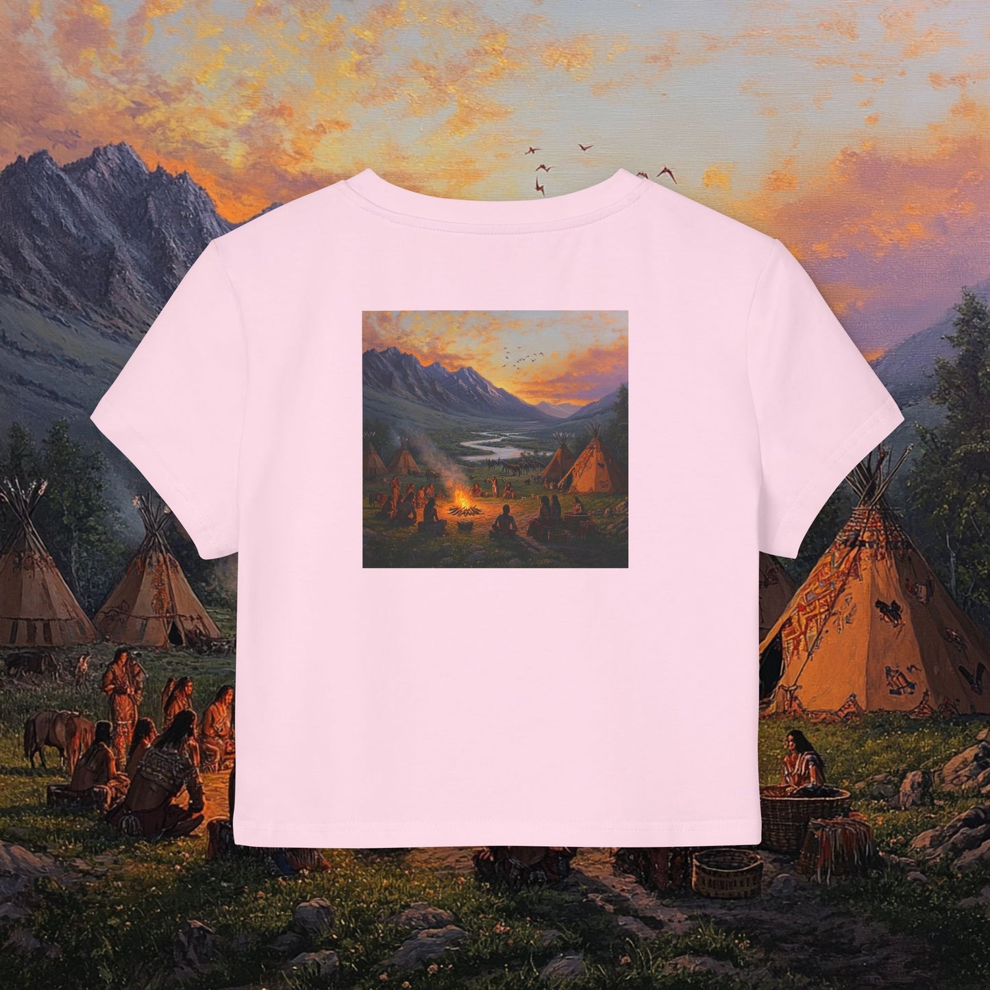 Tribal Party Crop Top