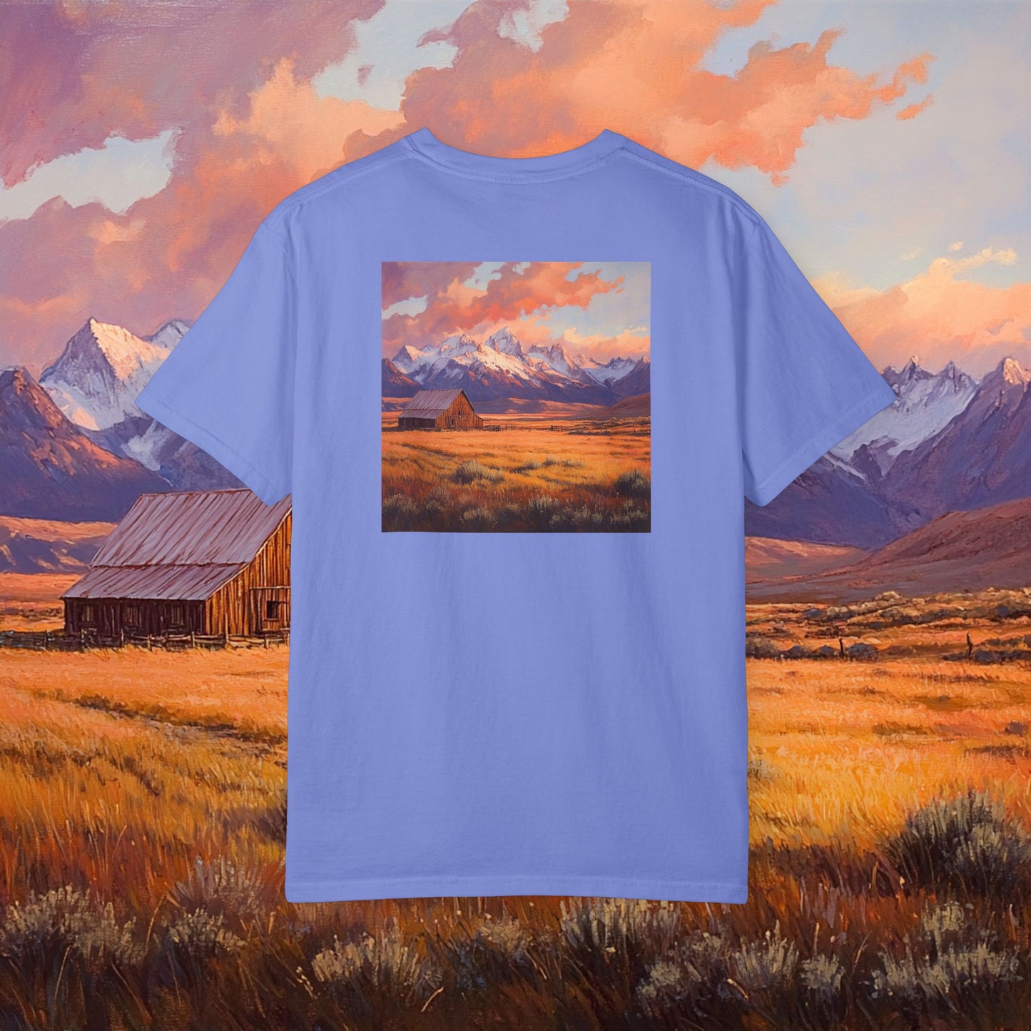 Rustic Prairie Barn T-Shirt