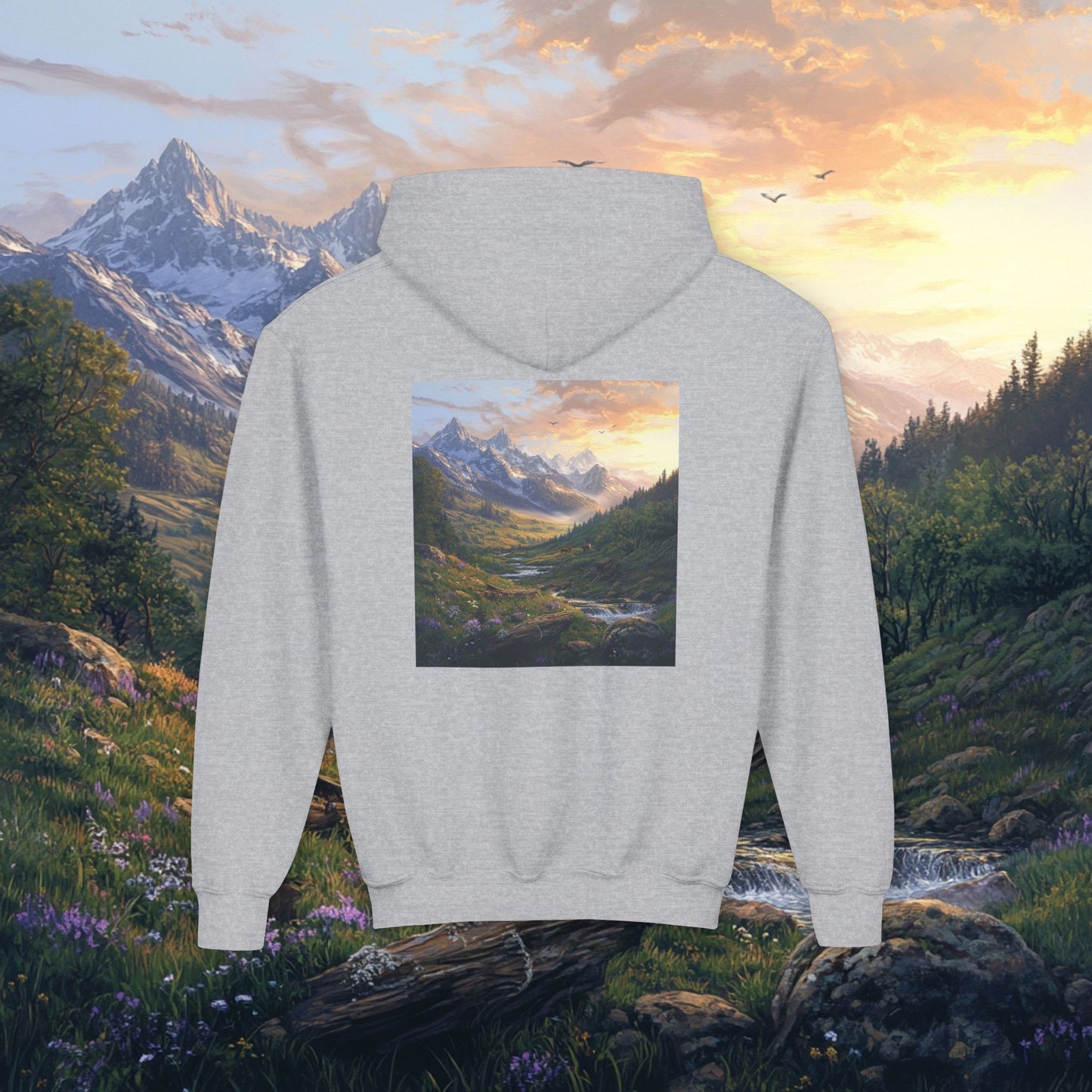 Rocky Mountain Valley Kids Hoodie