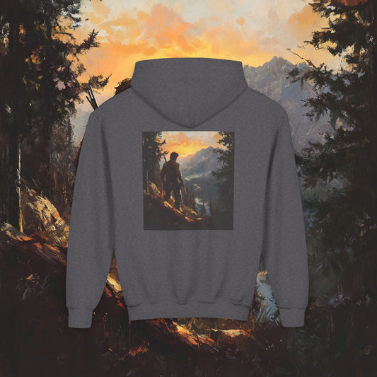 The Lone Frontiersman Kids Hoodie