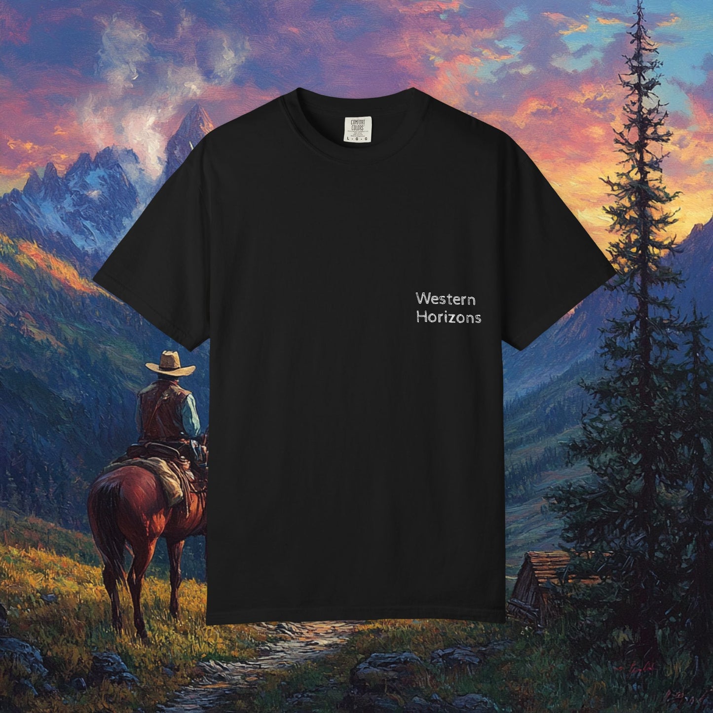 Rocky Mountain Cowboy T-Shirt