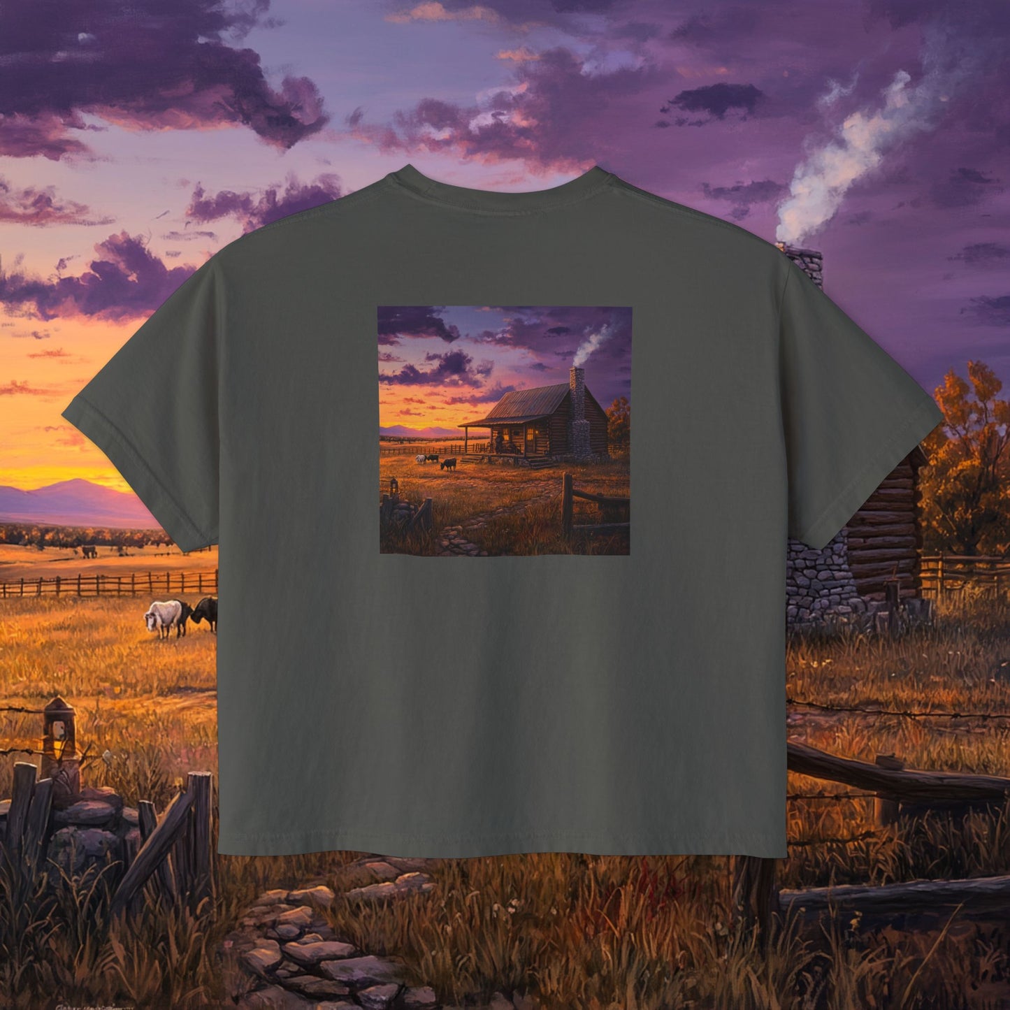 Settling Down Boxy Tee