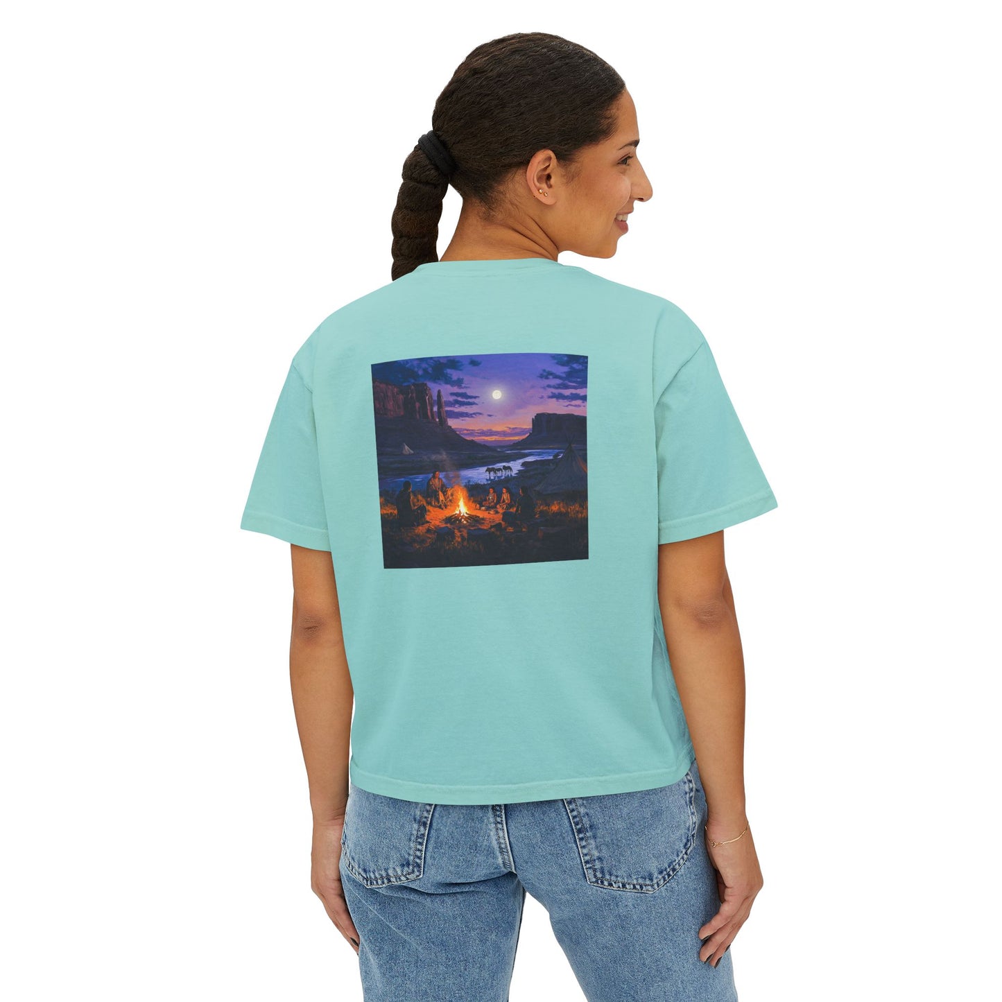 Tribal Gathering Boxy Tee