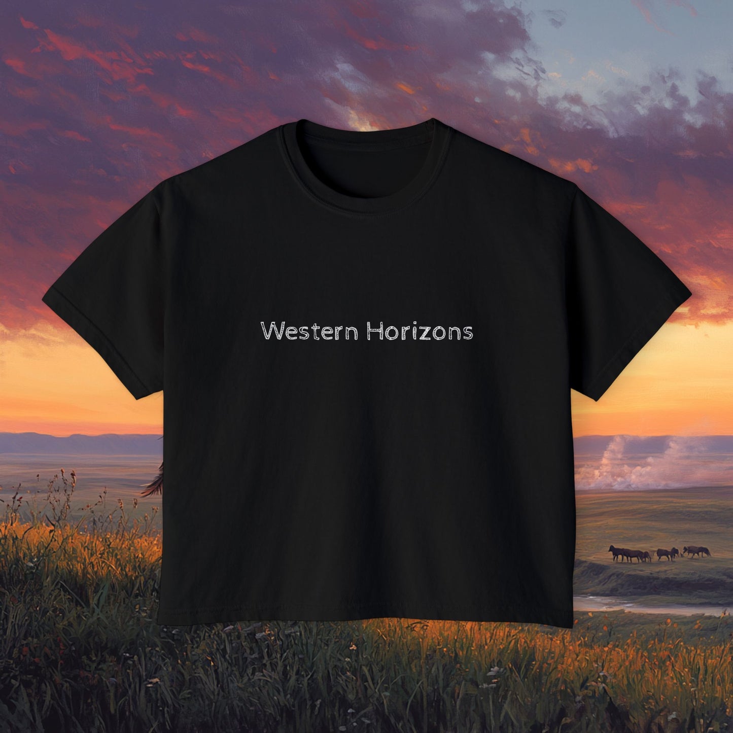 A Warrior's Best Friend Boxy Tee