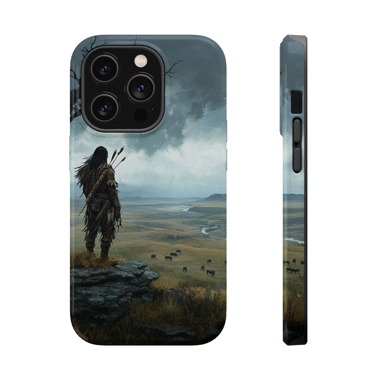 The Watchful Warrior Phone Case