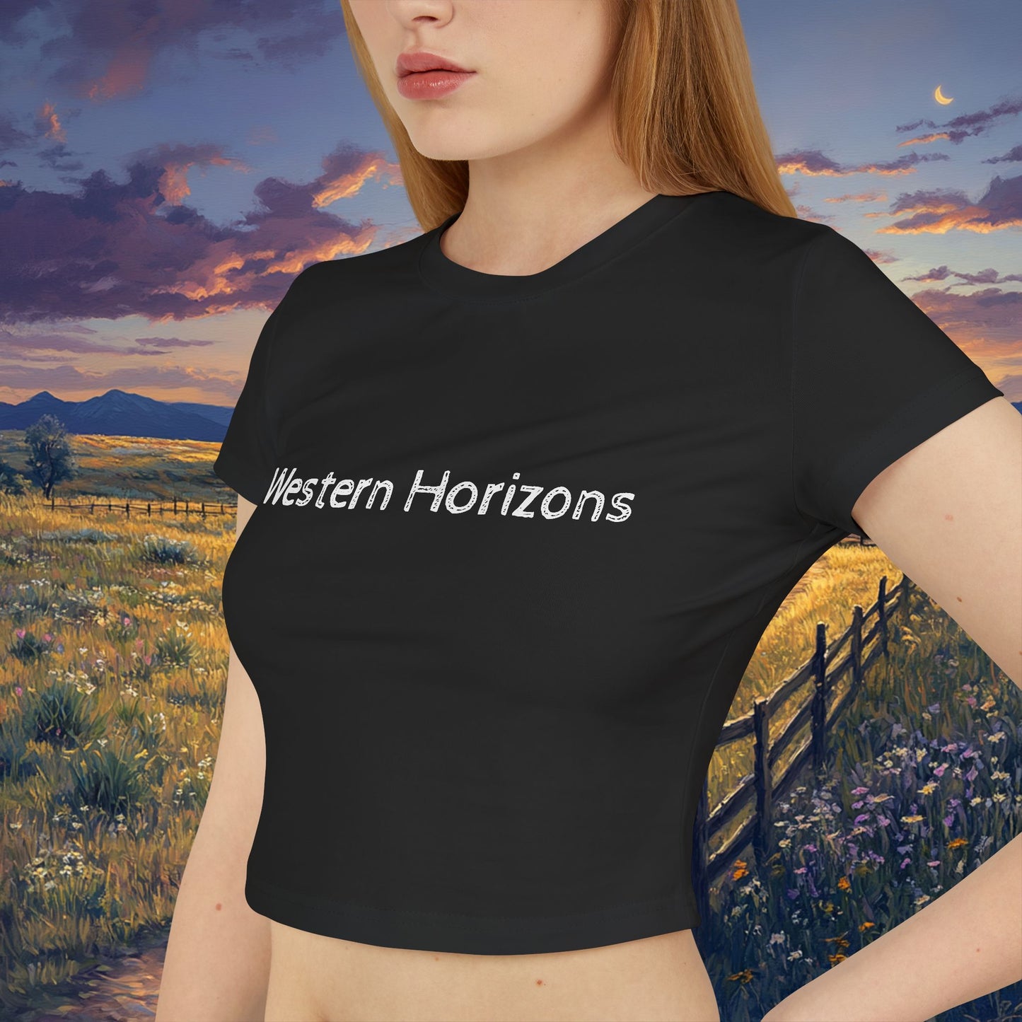 Plains Sunset Crop Top
