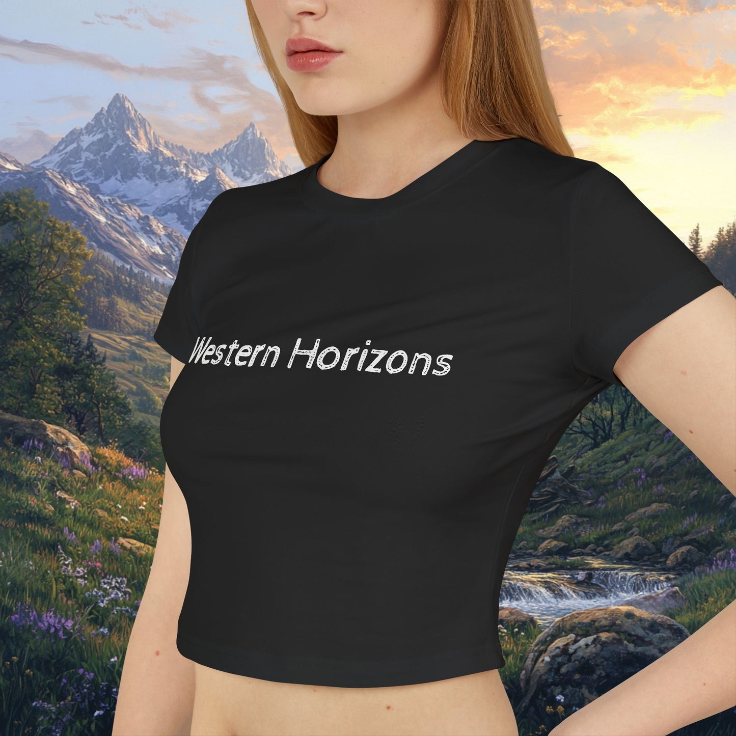 Rocky Mountain Valley Crop Top