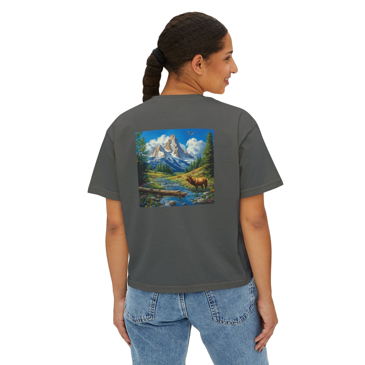 Elk Mountain Boxy Tee