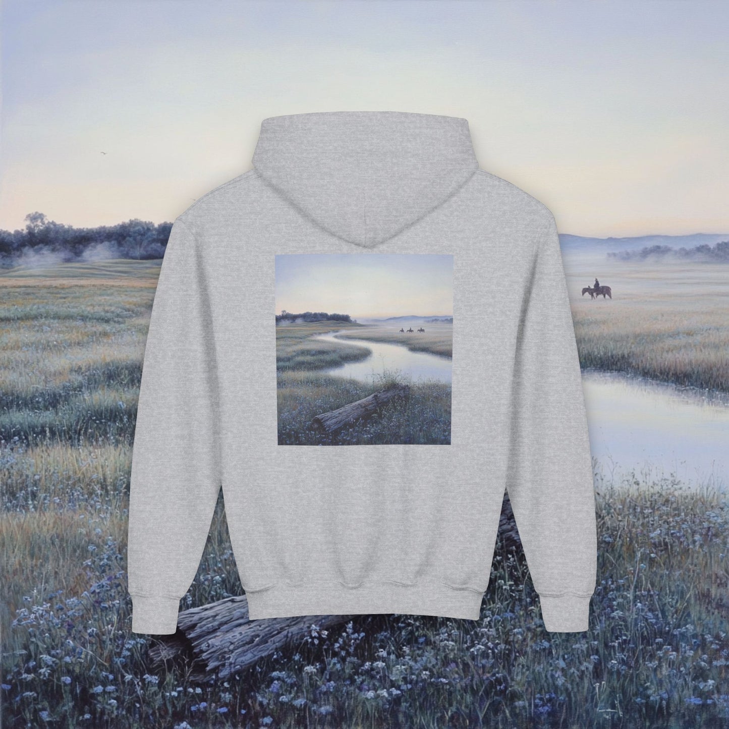 Misty Mornings Kids Hoodie