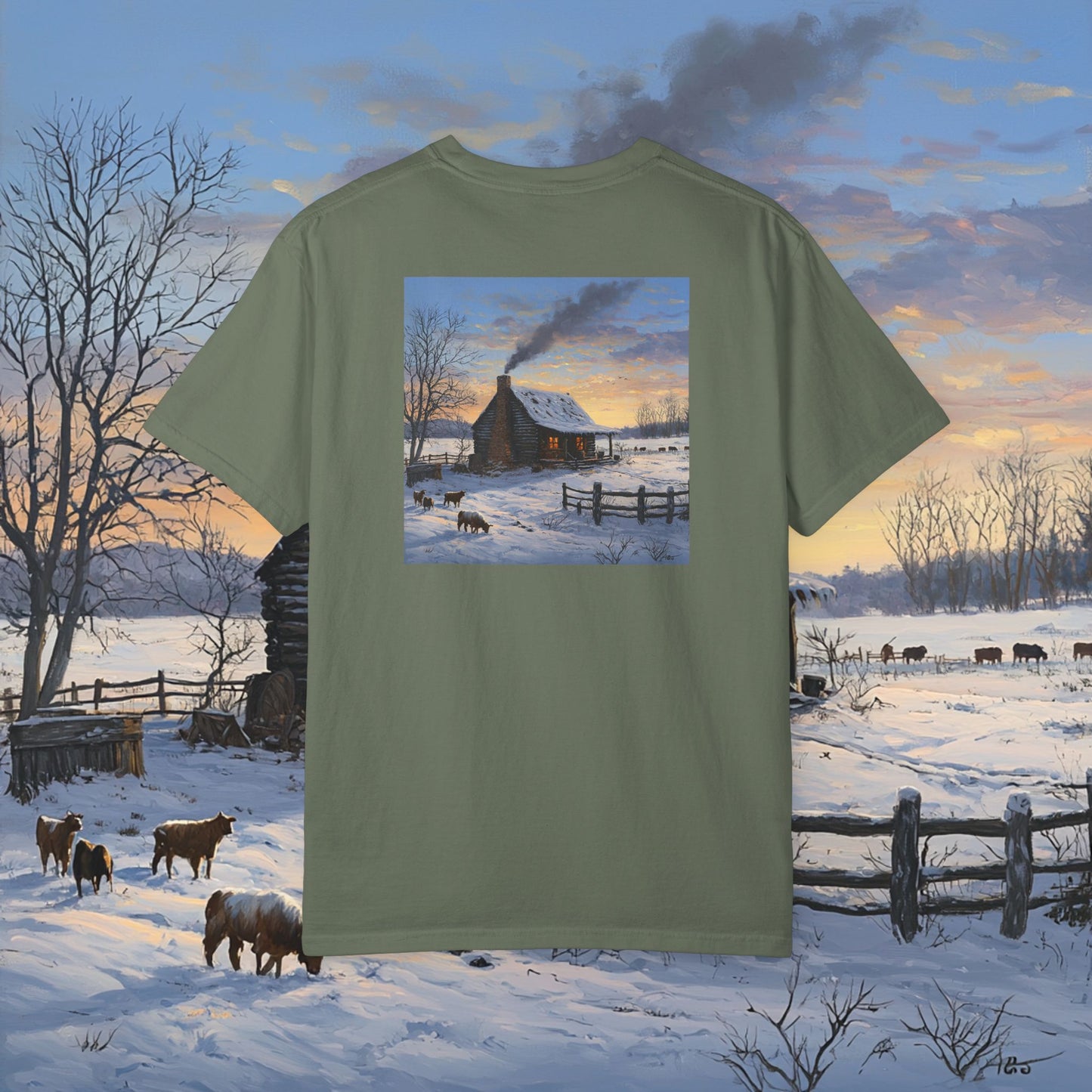 Winter Cabin T-Shirt