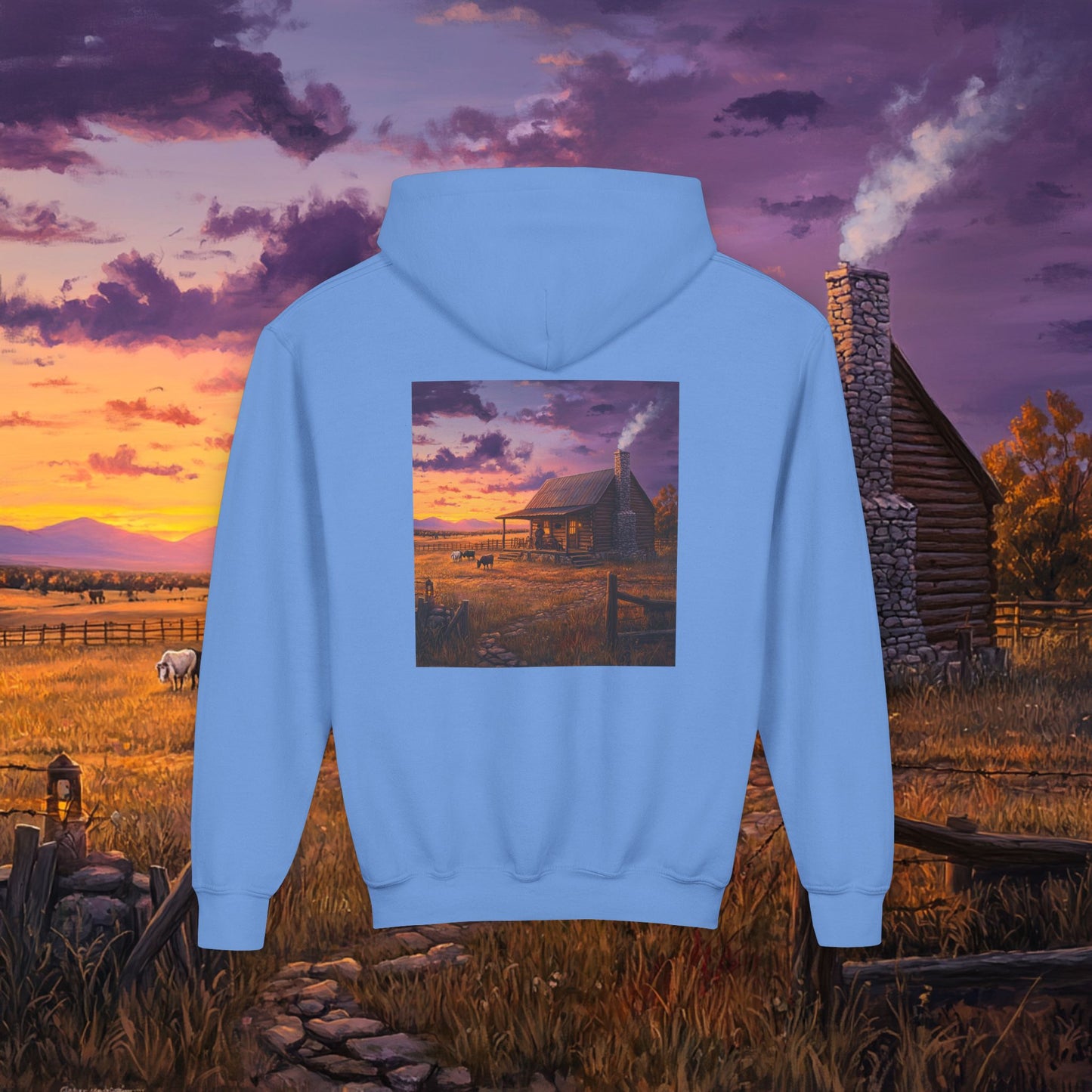 Settling Down Kids Hoodie