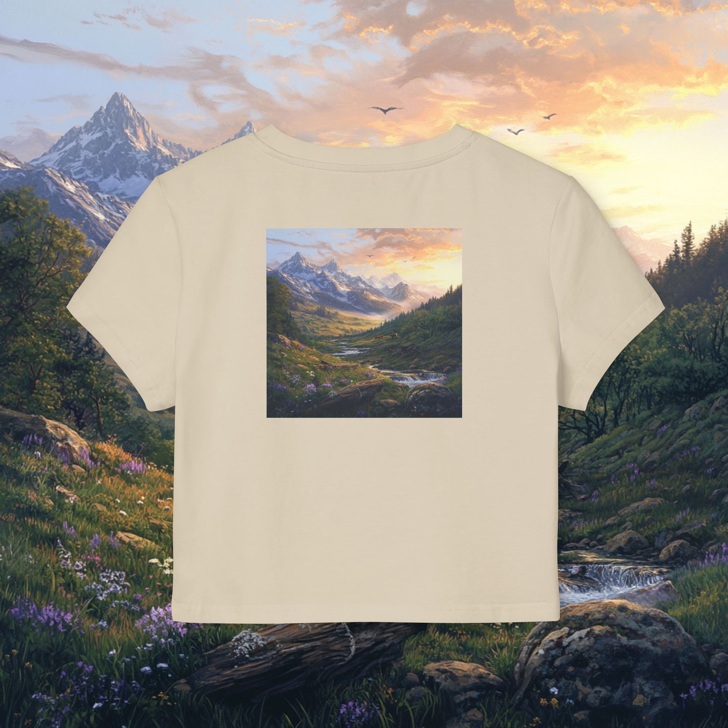 Rocky Mountain Valley Crop Top