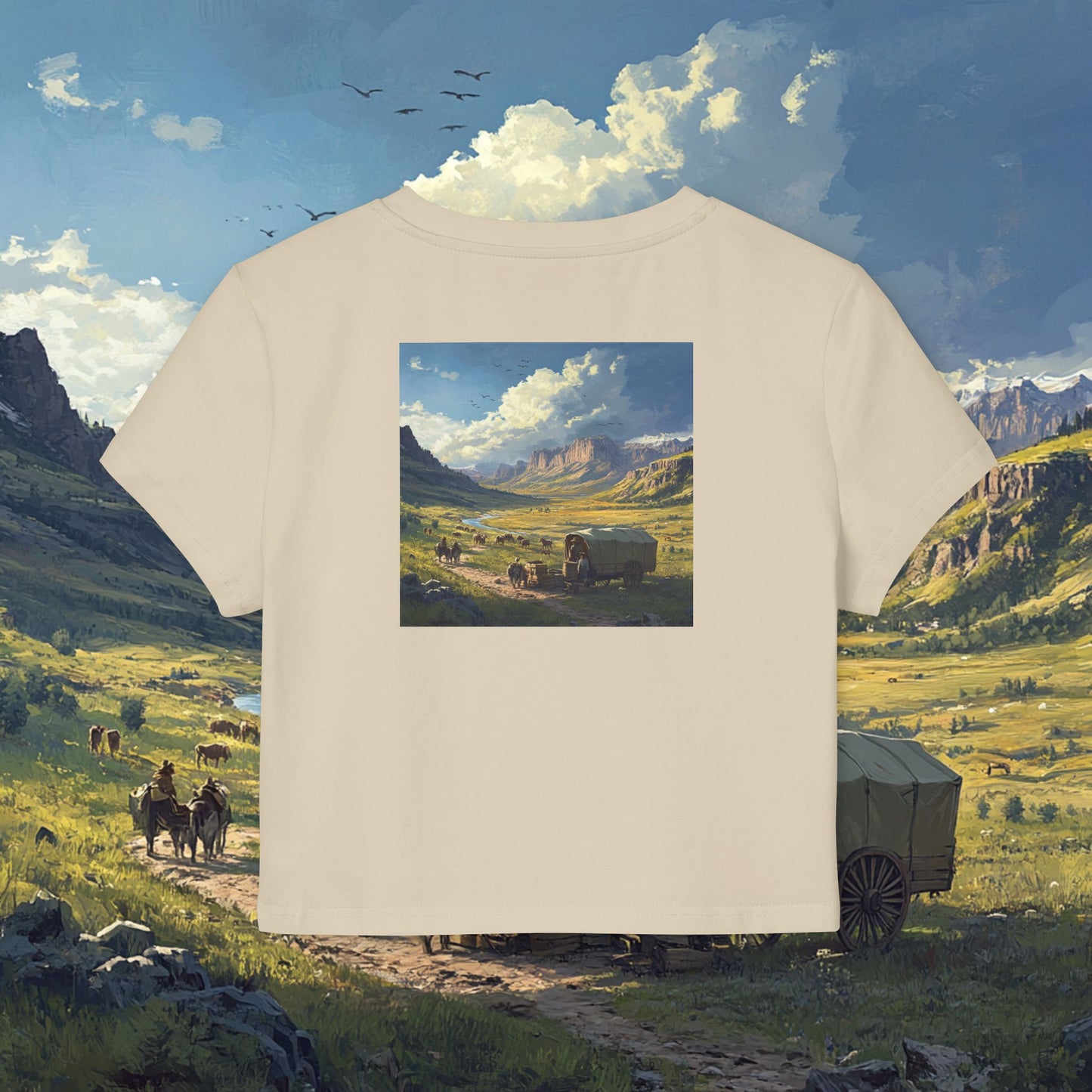 Headin' West Crop Top