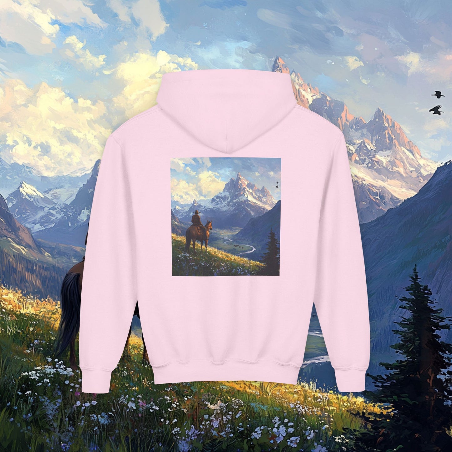 Lonesome Traveler Kids Hoodie