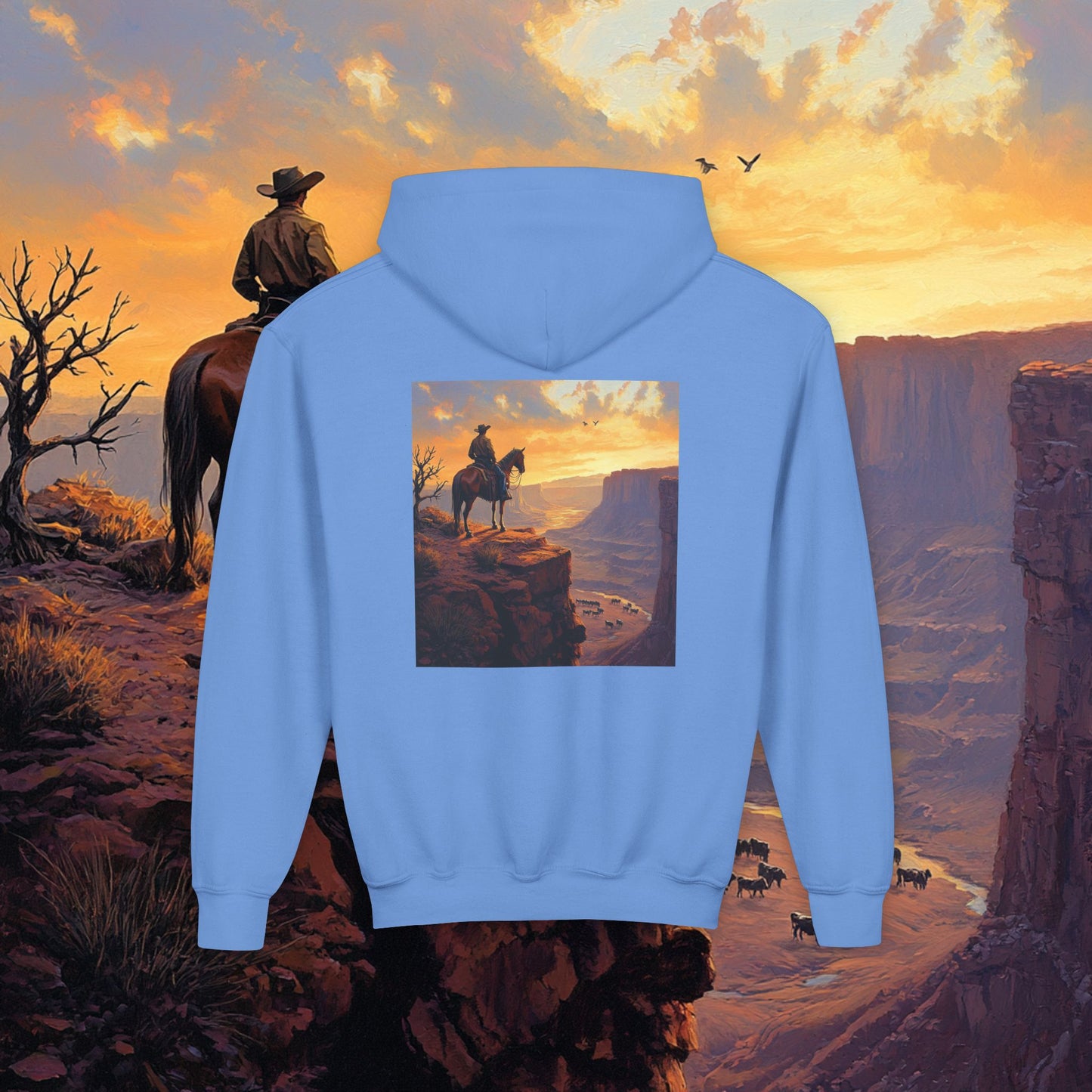 Cowboy Canyon Kids Hoodie