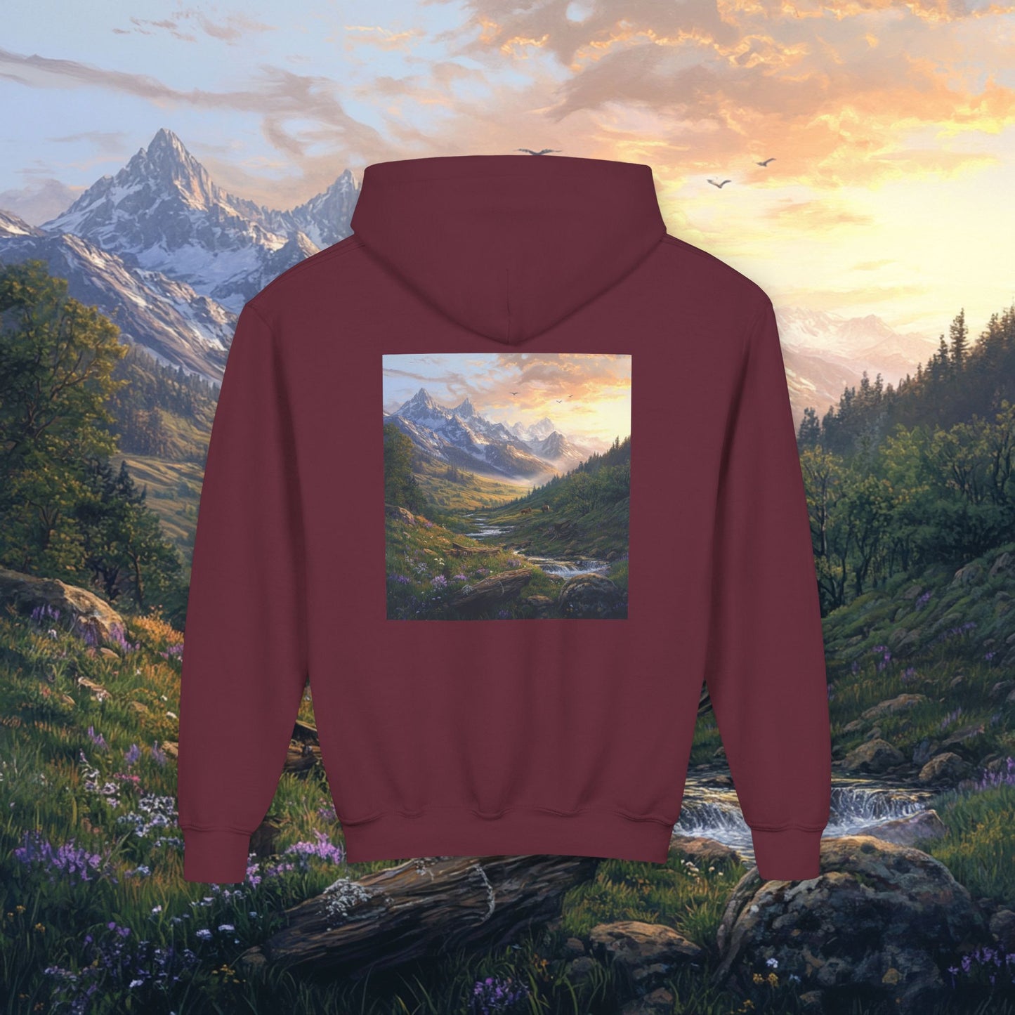 Rocky Mountain Valley Kids Hoodie