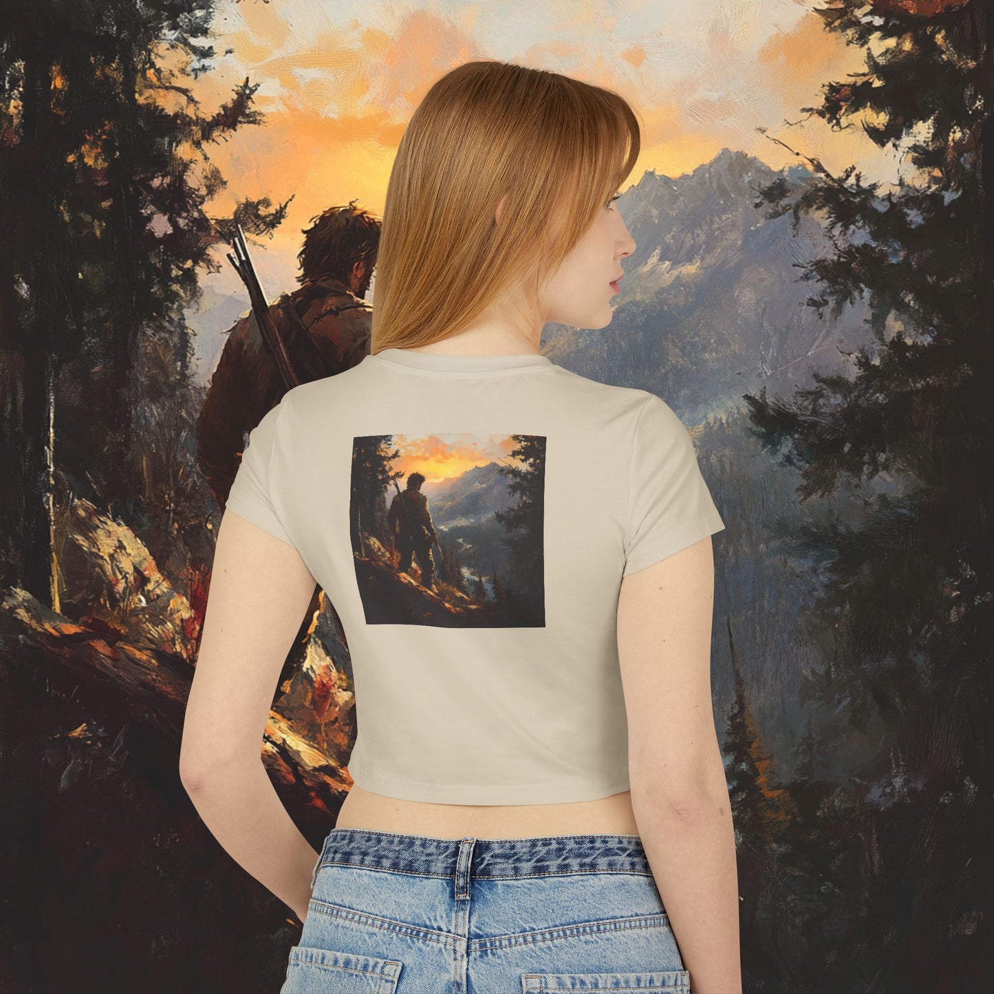 The Lone Frontiersman Crop Top