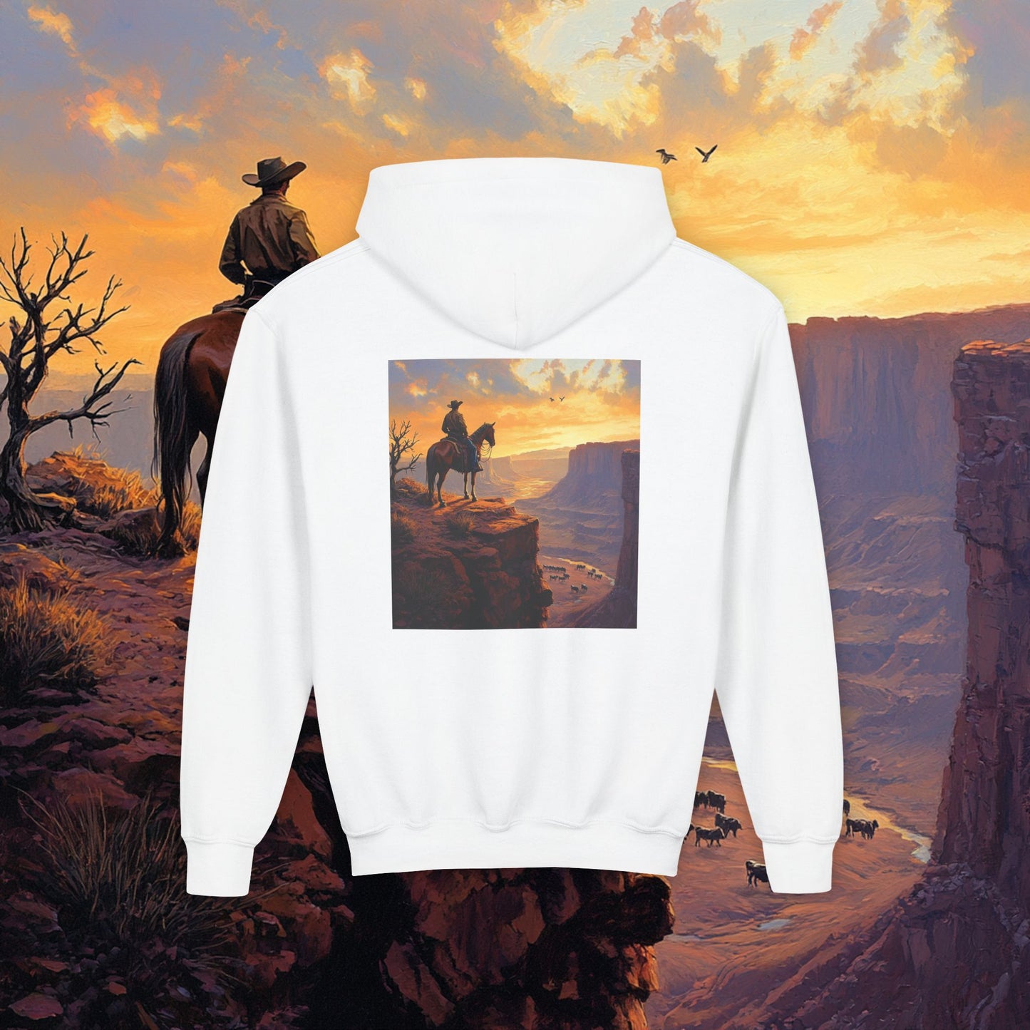 Cowboy Canyon Kids Hoodie