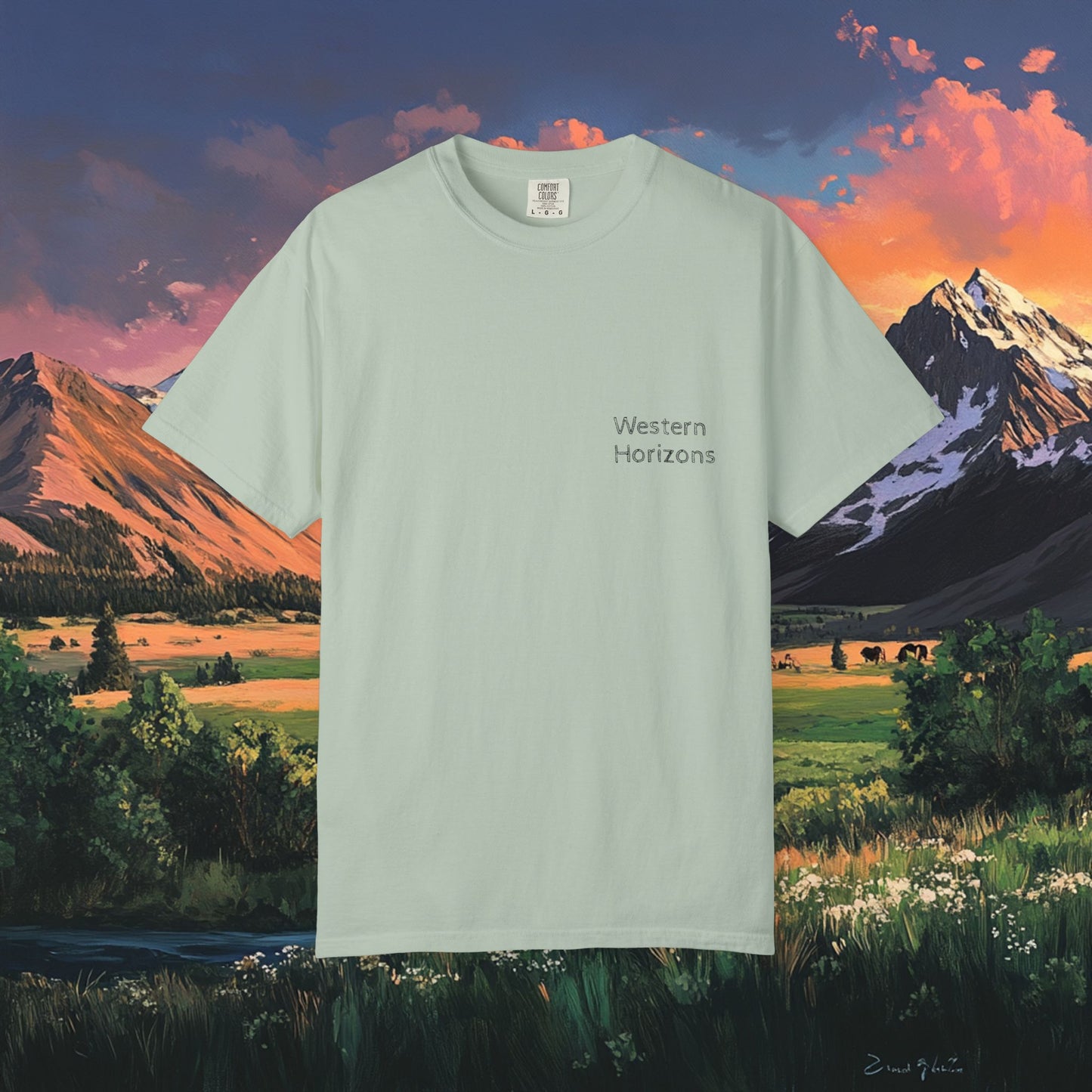 Horse Valley Sunset T-Shirt