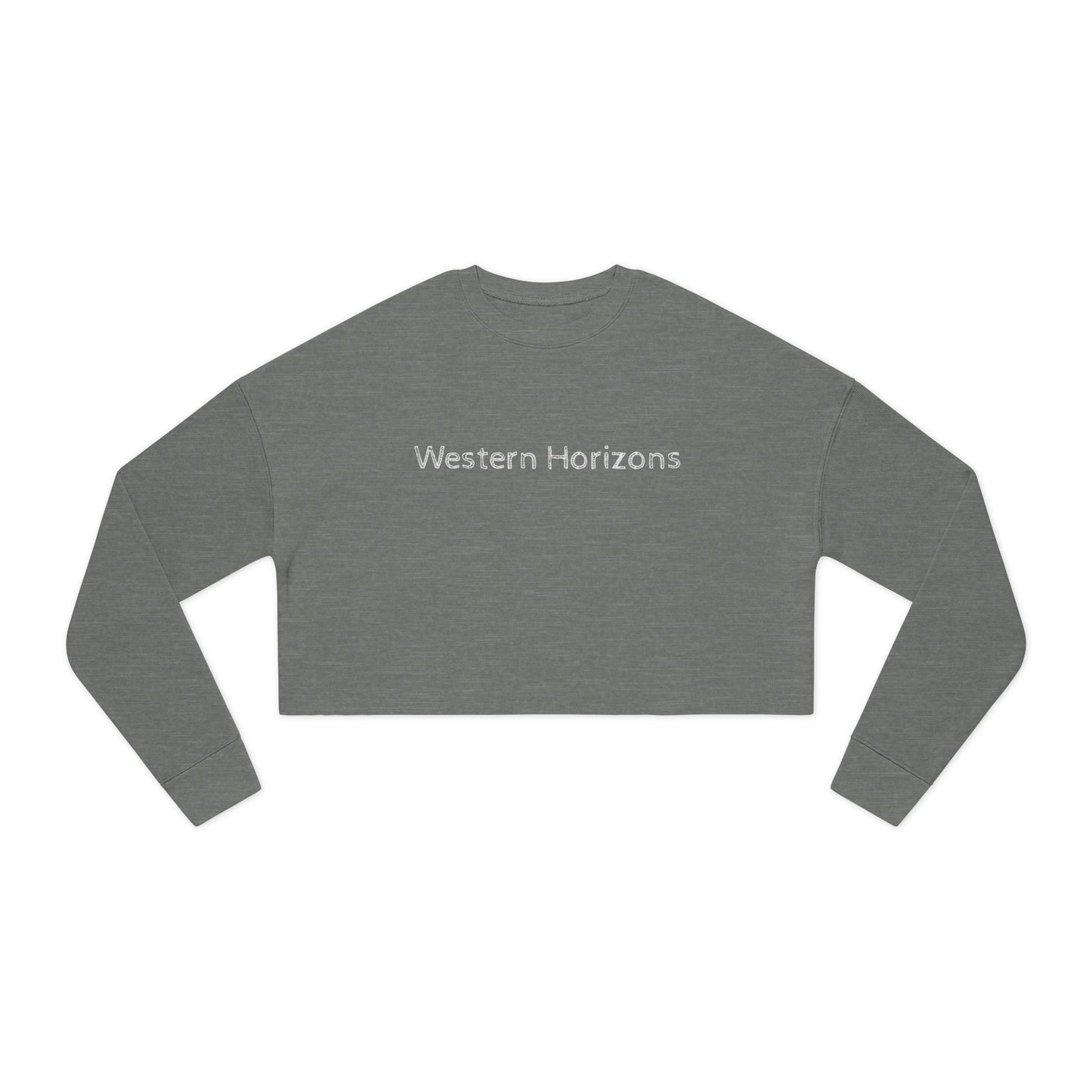 Winter Western Plains Crop Sweatshirt