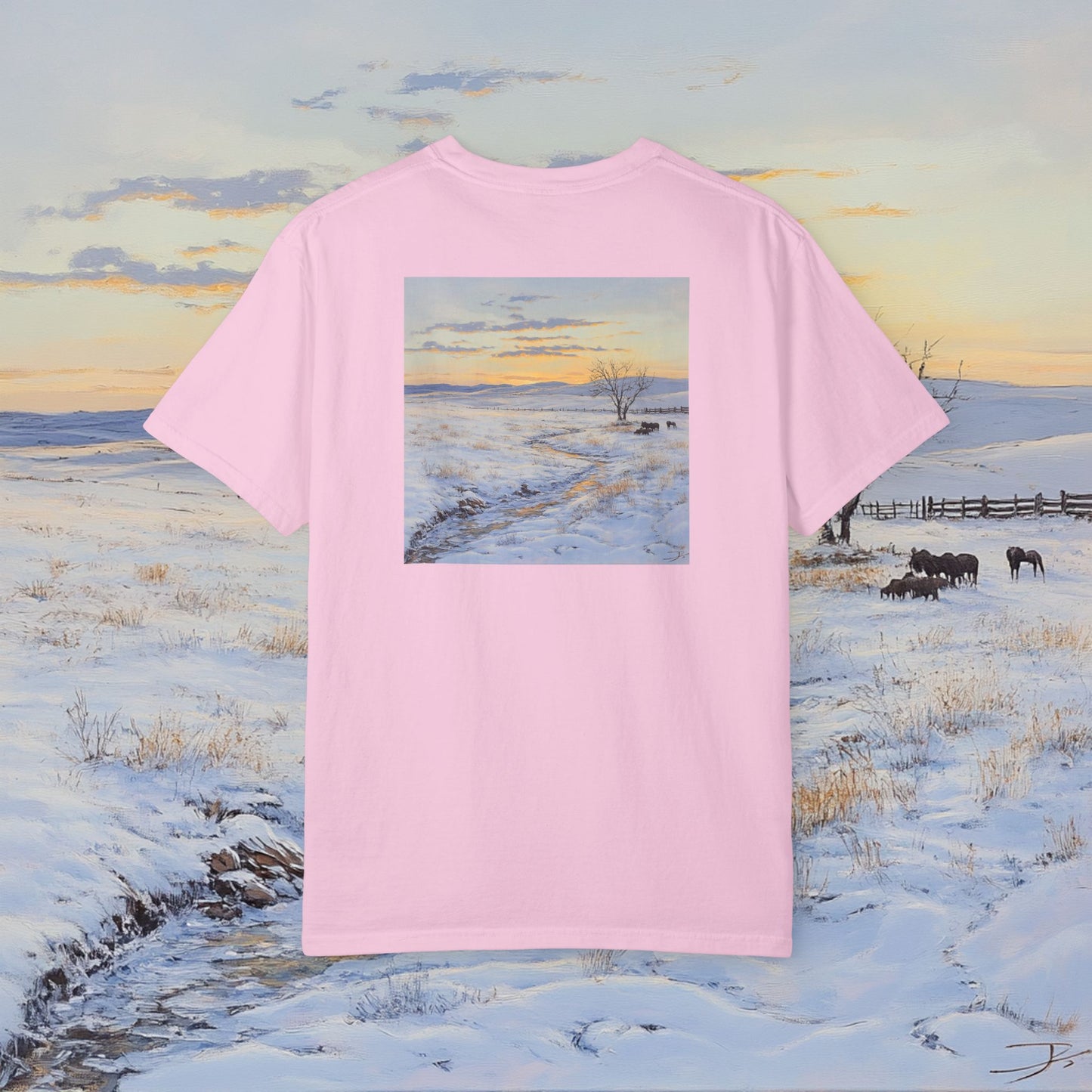 Winter Western Plains T-Shirt